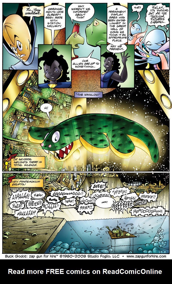 Read online Buck Godot - Zap Gun For Hire comic -  Issue #2 - 33