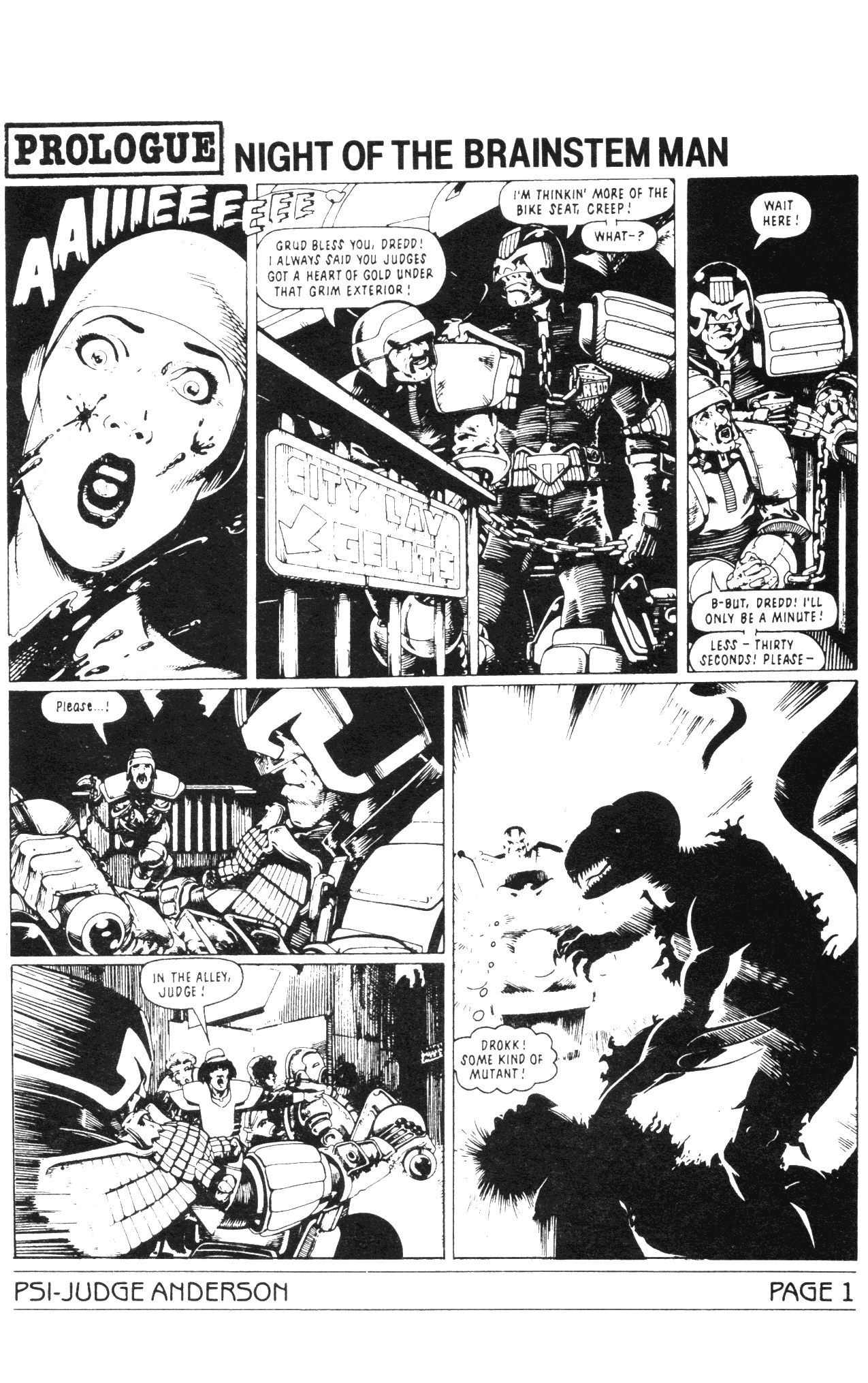 Read online Psi-Judge Anderson comic -  Issue #8 - 3