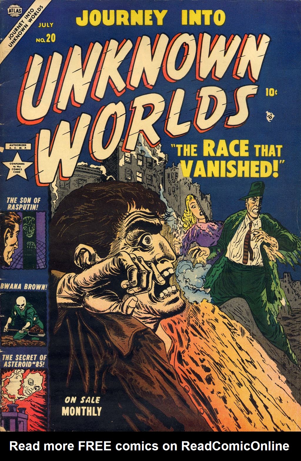 Journey Into Unknown Worlds (1950) issue 20 - Page 1