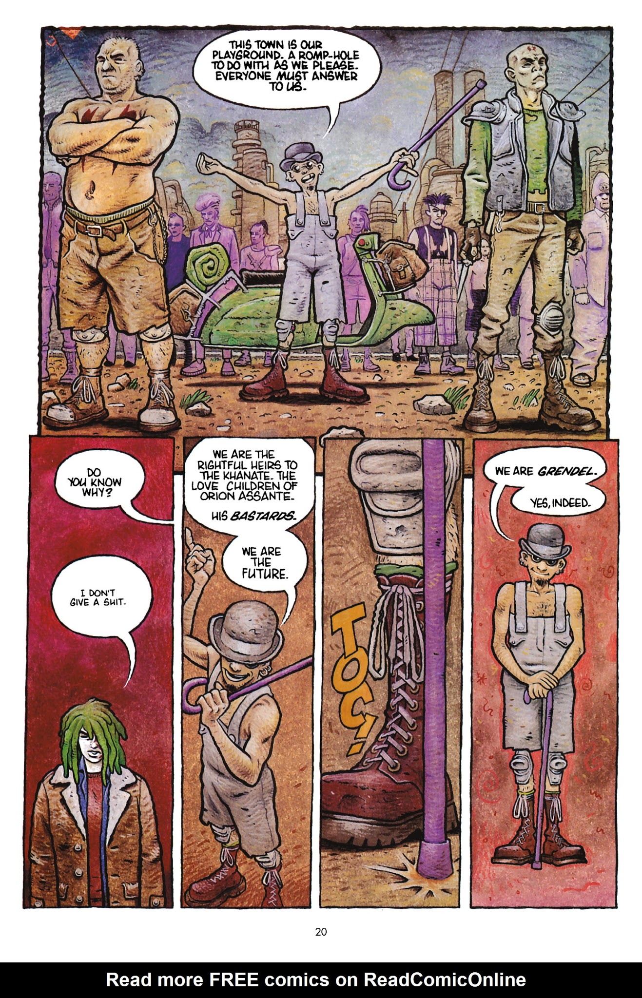 Read online Grendel Tales Omnibus comic -  Issue # TPB 2 - 21