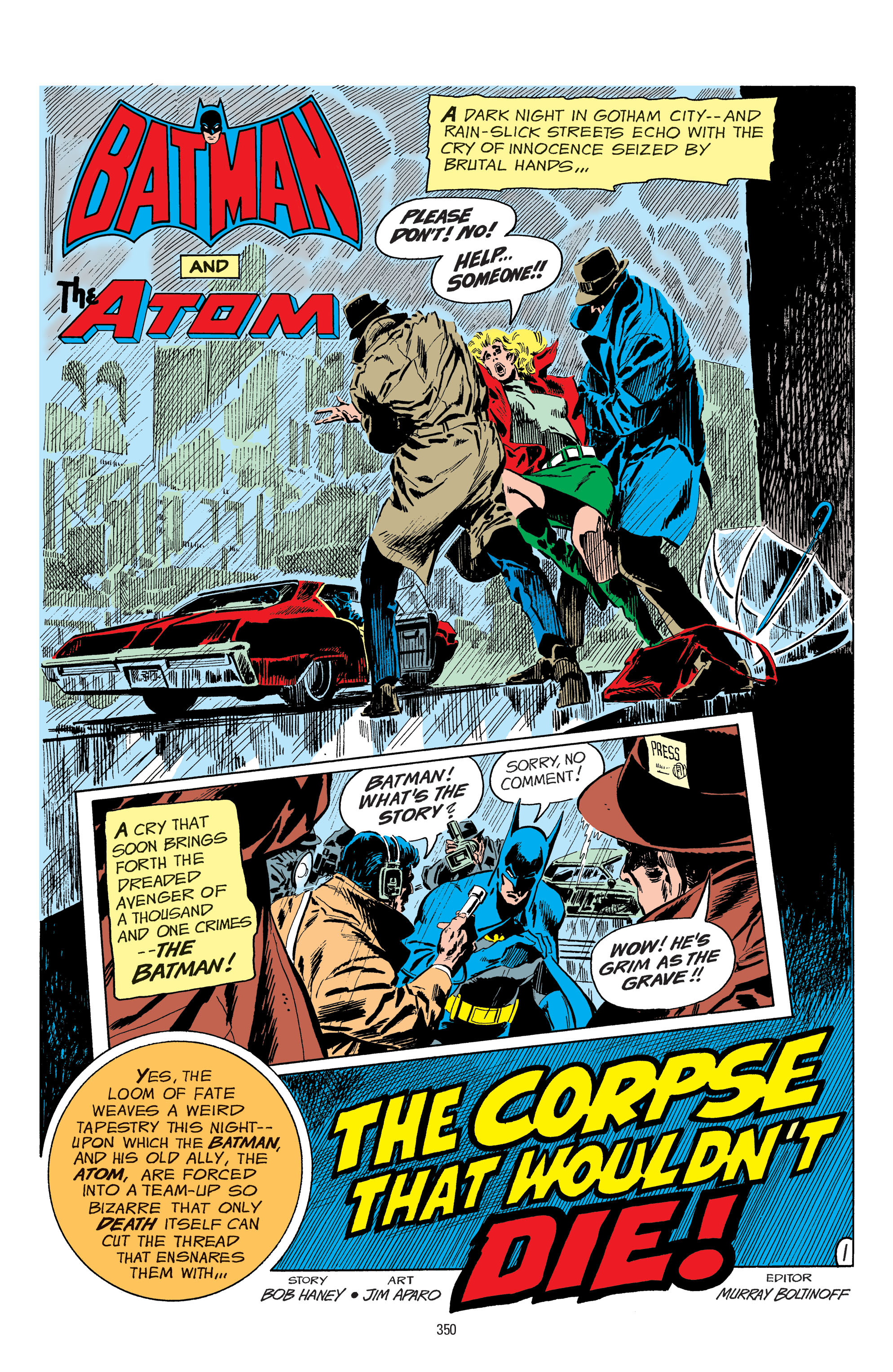 Read online Legends of the Dark Knight: Jim Aparo comic -  Issue # TPB 1 (Part 4) - 51