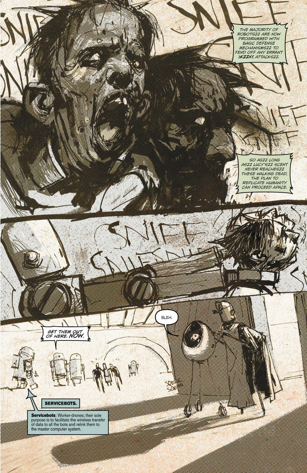Read online ZVRC: Zombies Vs. Robots Classic comic -  Issue #2 - 19