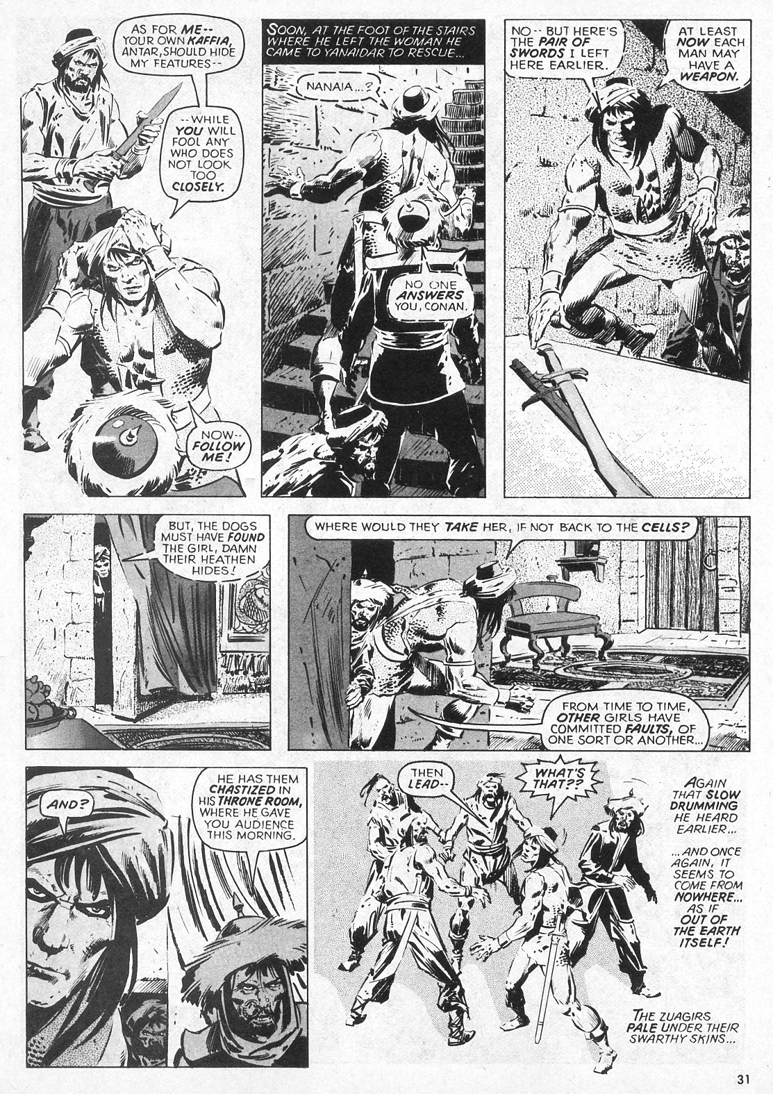 The Savage Sword Of Conan issue 32 - Page 31