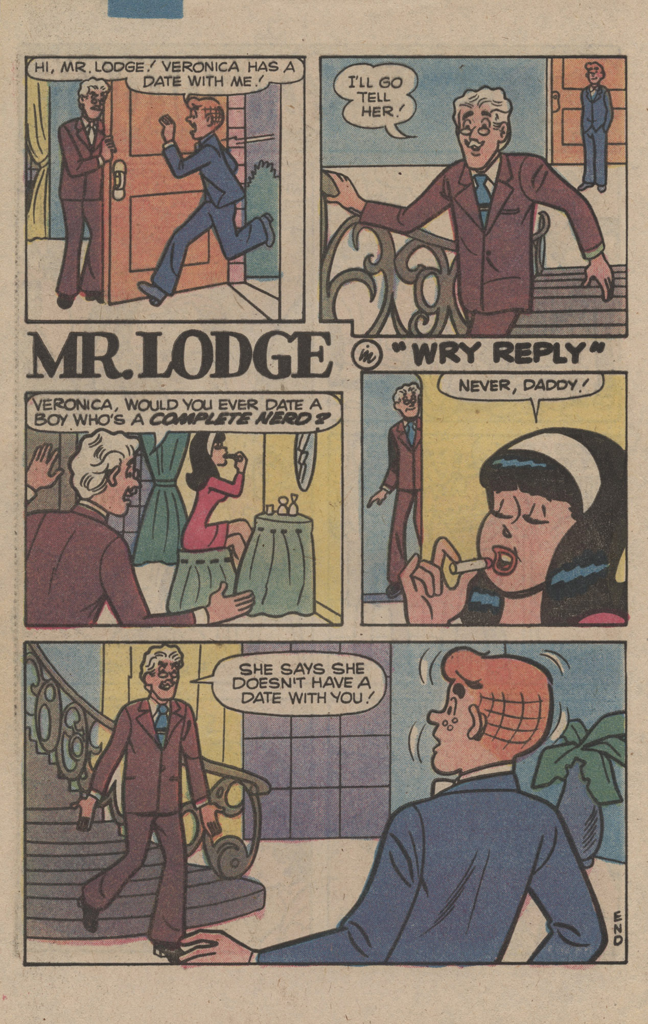 Read online Archie's Joke Book Magazine comic -  Issue #261 - 32