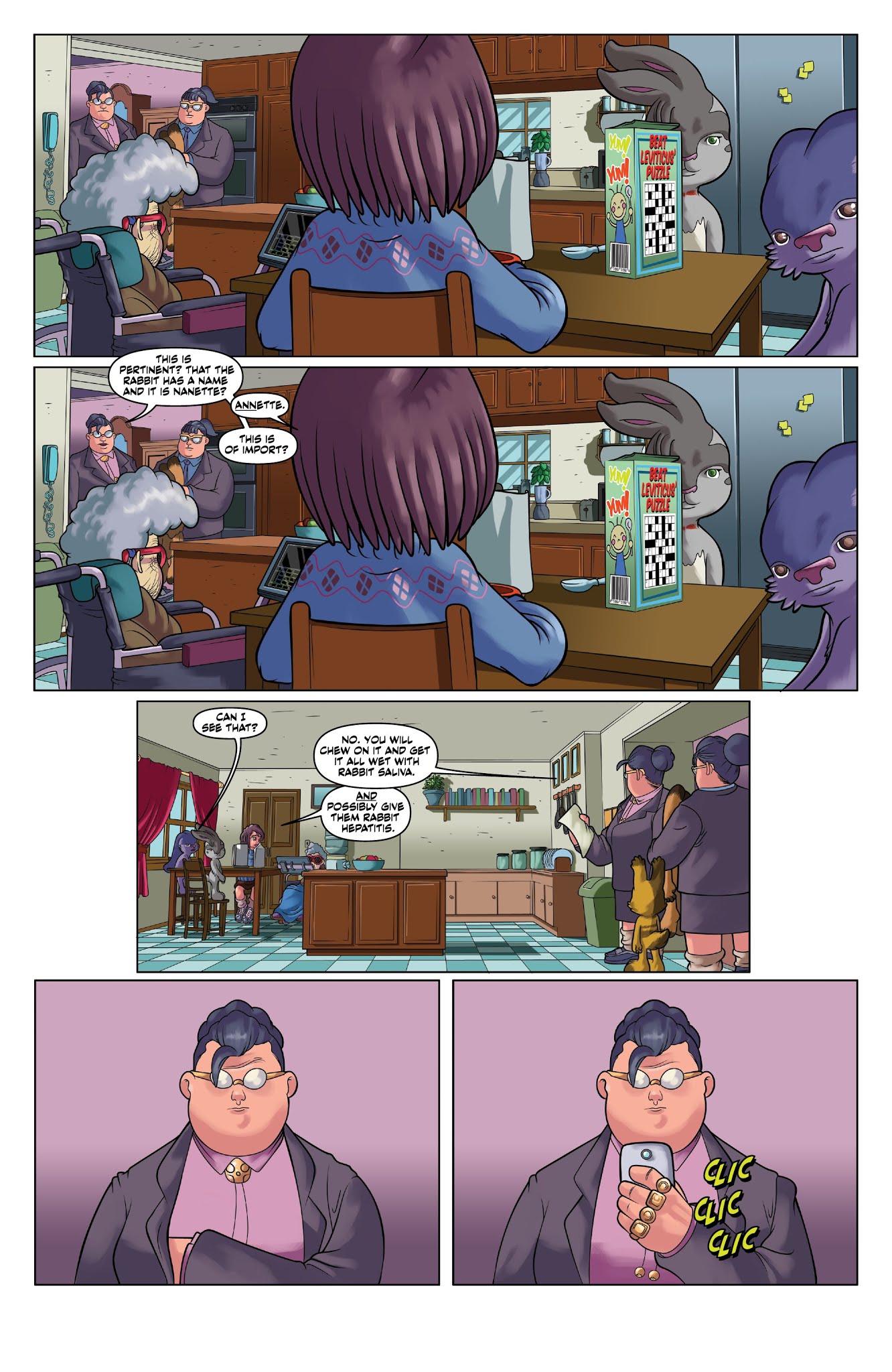 Read online Auntie Agatha's Home For Wayward Rabbits comic -  Issue #3 - 8
