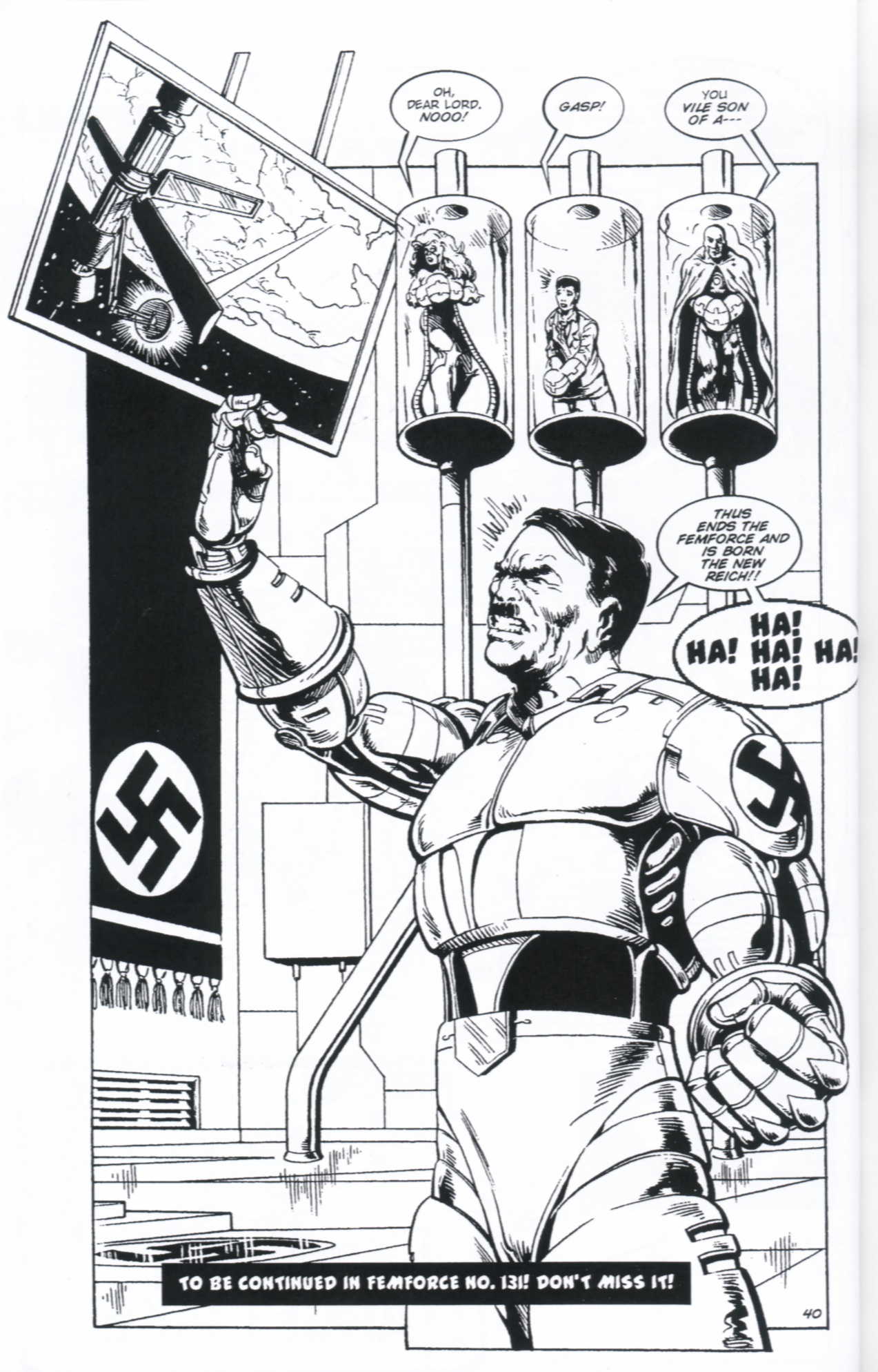 Read online Femforce comic -  Issue #130 - 42