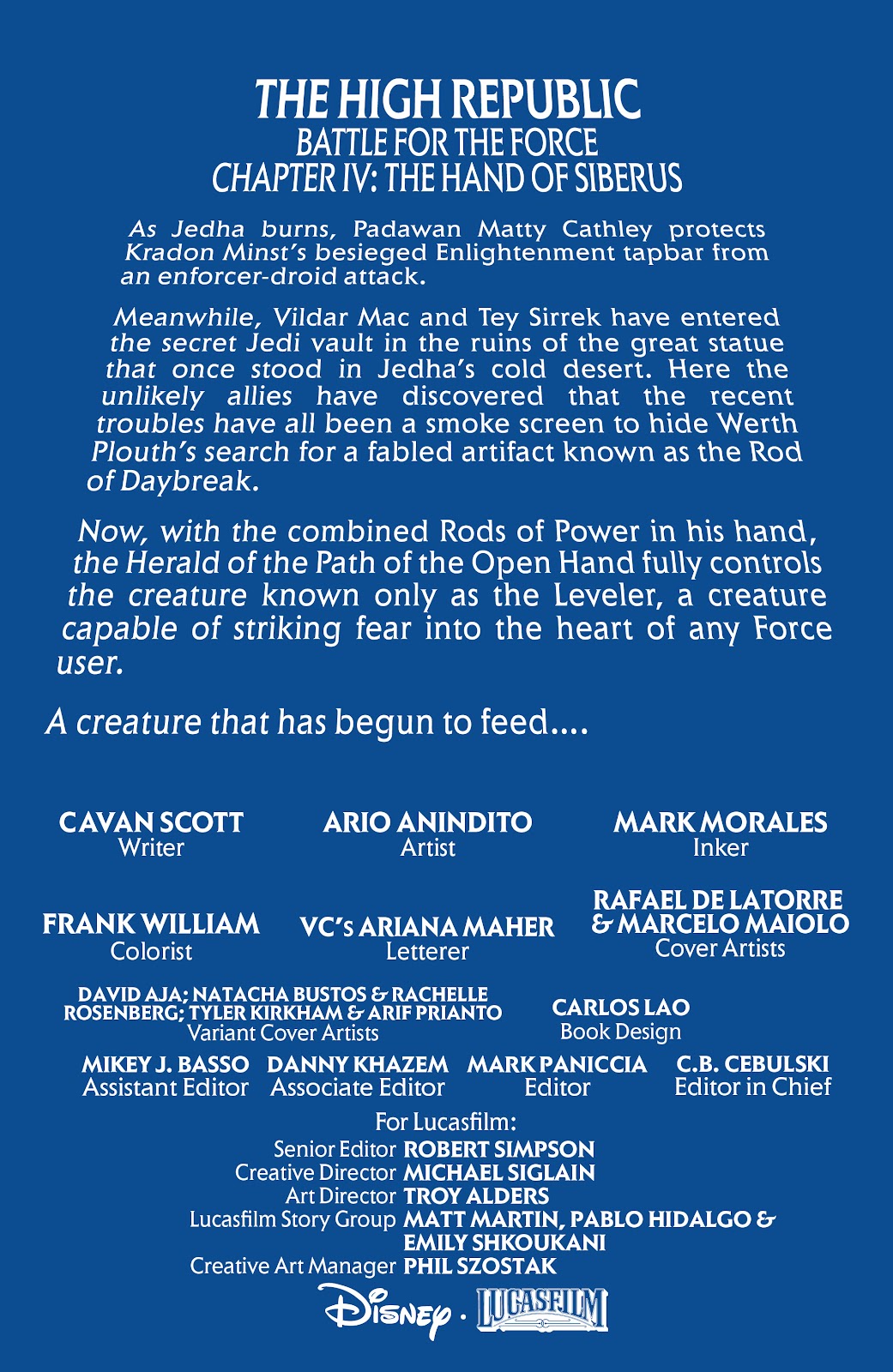 Star Wars: The High Republic (2022) issue 9 - Page 3
