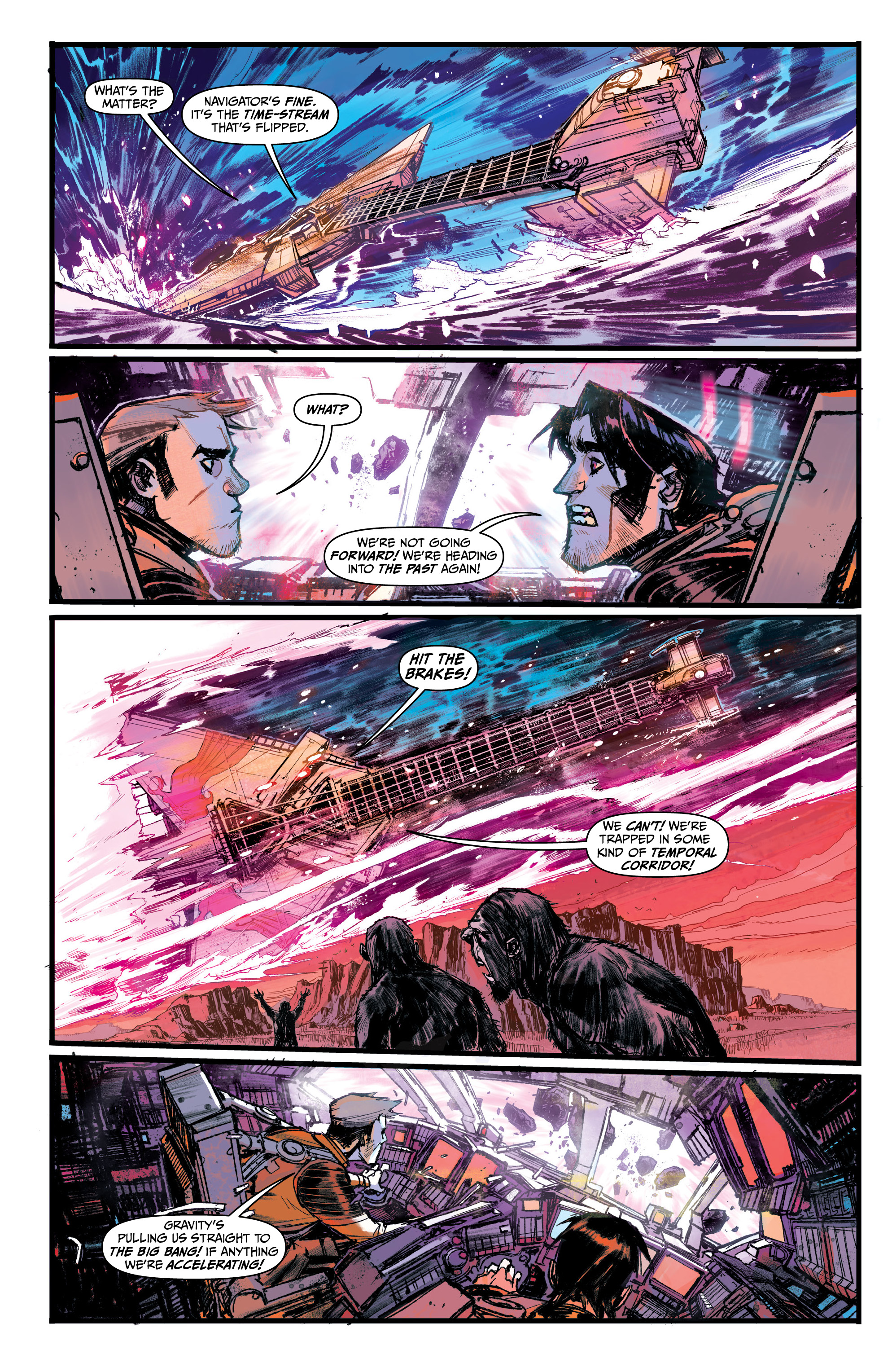Read online Chrononauts: Futureshock comic -  Issue #1 - 9