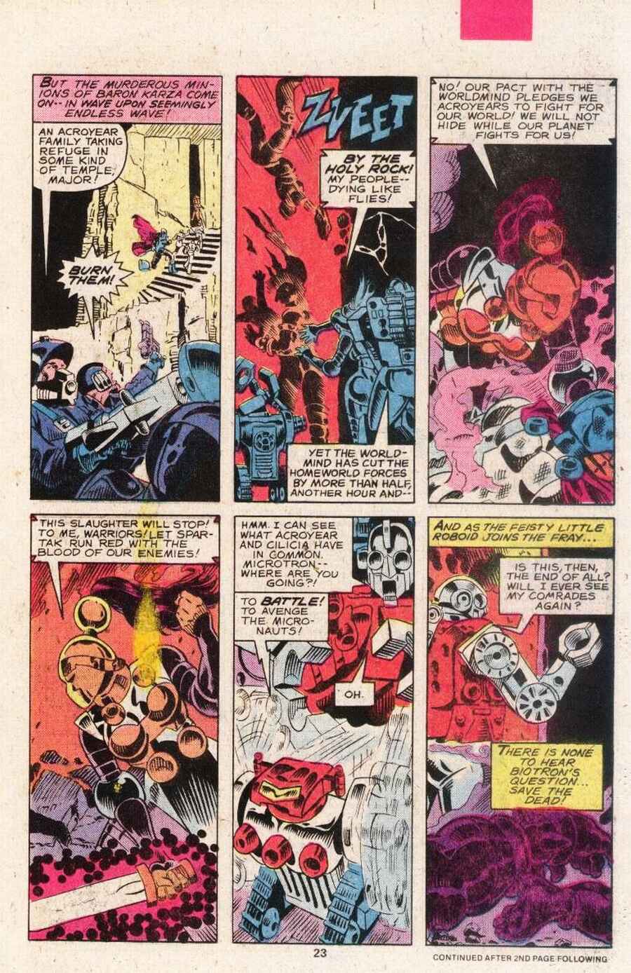 Read online Micronauts (1979) comic -  Issue #10 - 14