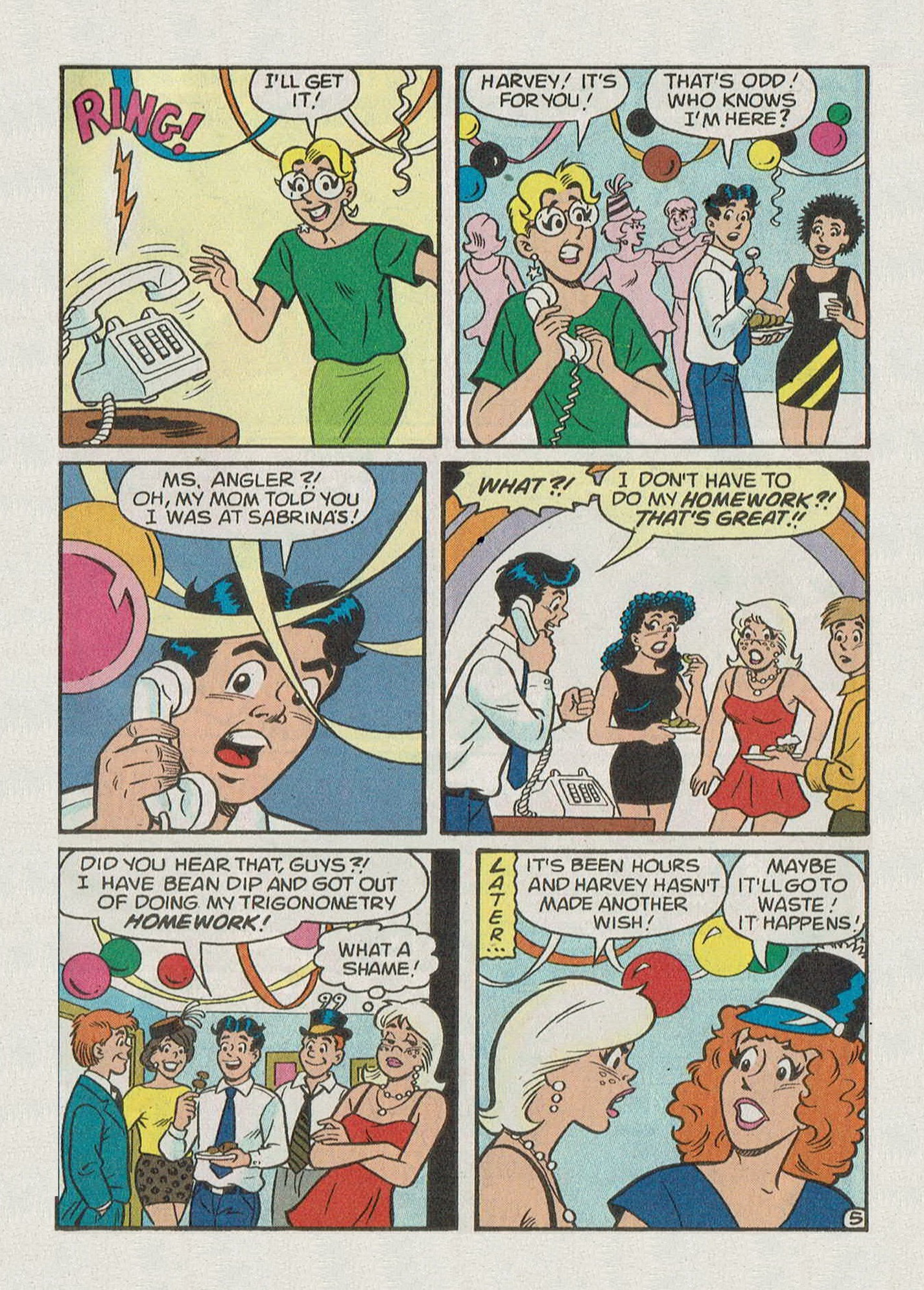 Read online Archie's Holiday Fun Digest comic -  Issue #9 - 96