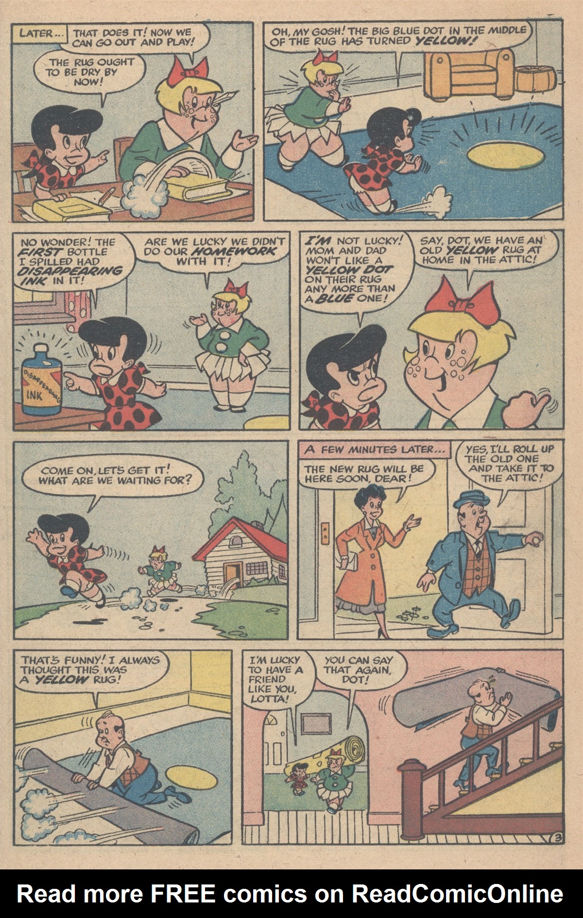 Read online Little Dot (1953) comic -  Issue #52 - 7