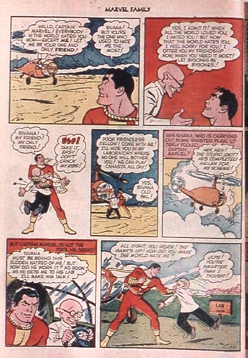 Read online The Marvel Family comic -  Issue #60 - 46