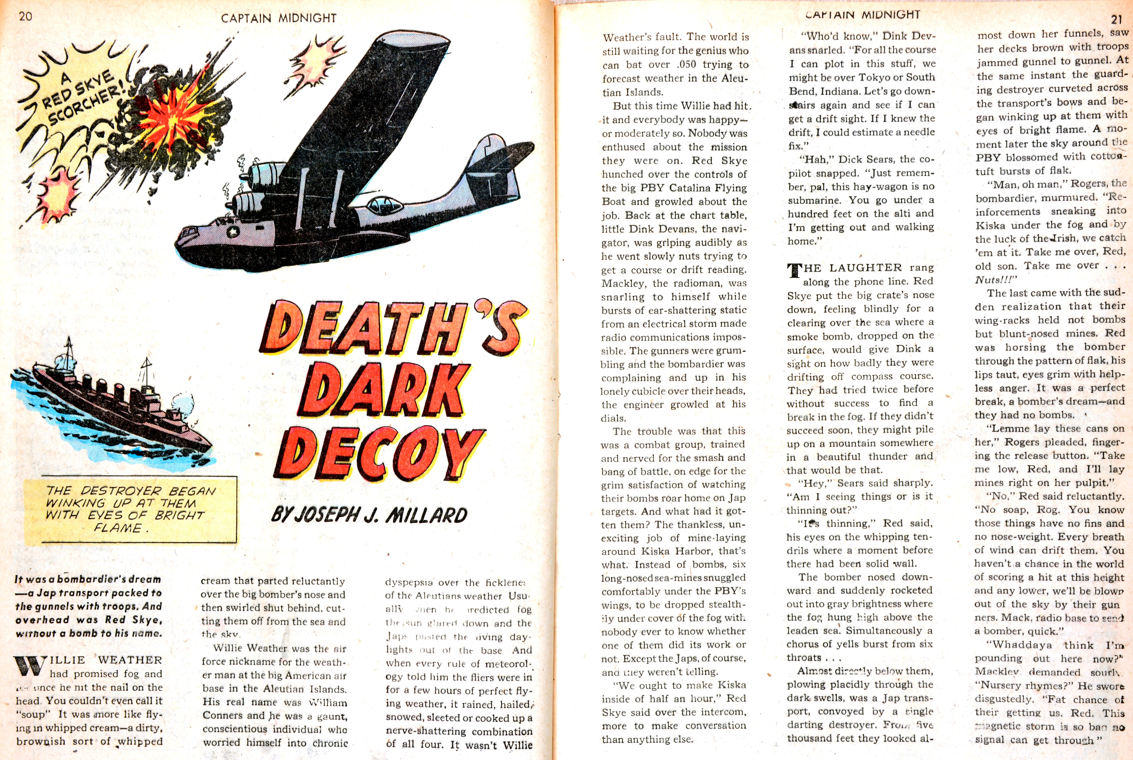 Read online Captain Midnight (1942) comic -  Issue #13 - 20