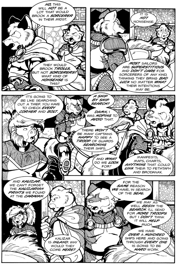 Read online Tall Tails: Thieves' Quest comic -  Issue #6 - 11