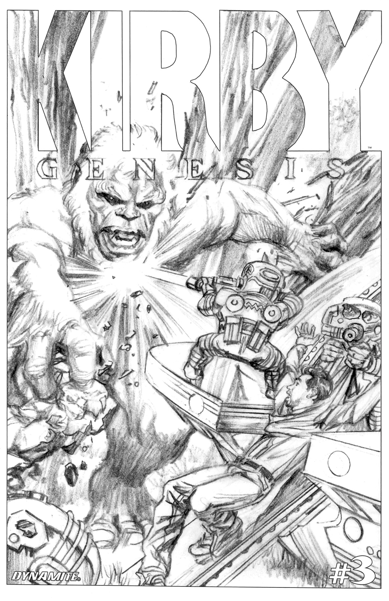 Read online Kirby: Genesis comic -  Issue #3 - 3