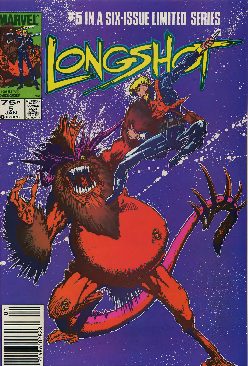 Longshot (1985) issue 5 - Page 1