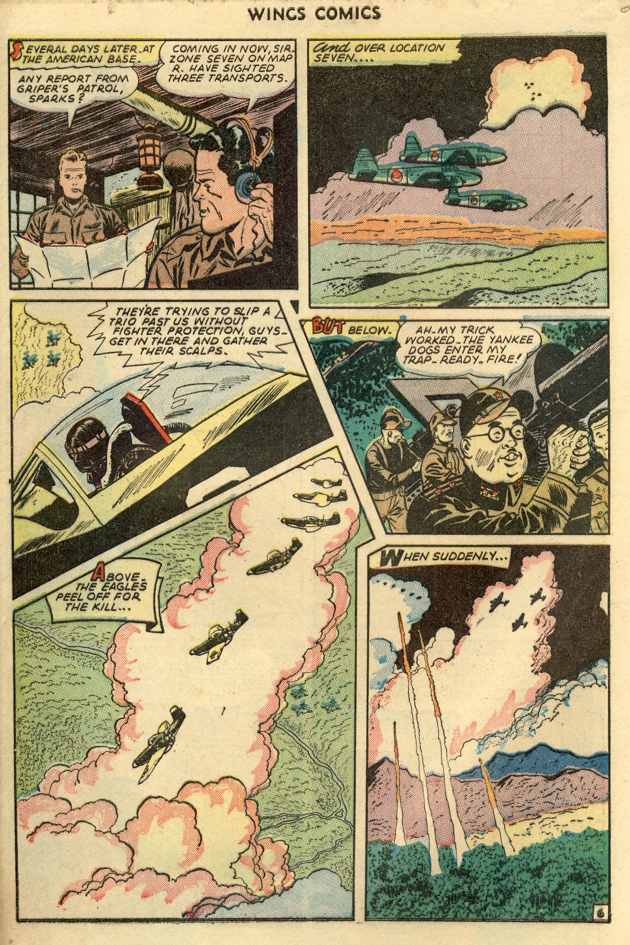 Read online Wings Comics comic -  Issue #59 - 8