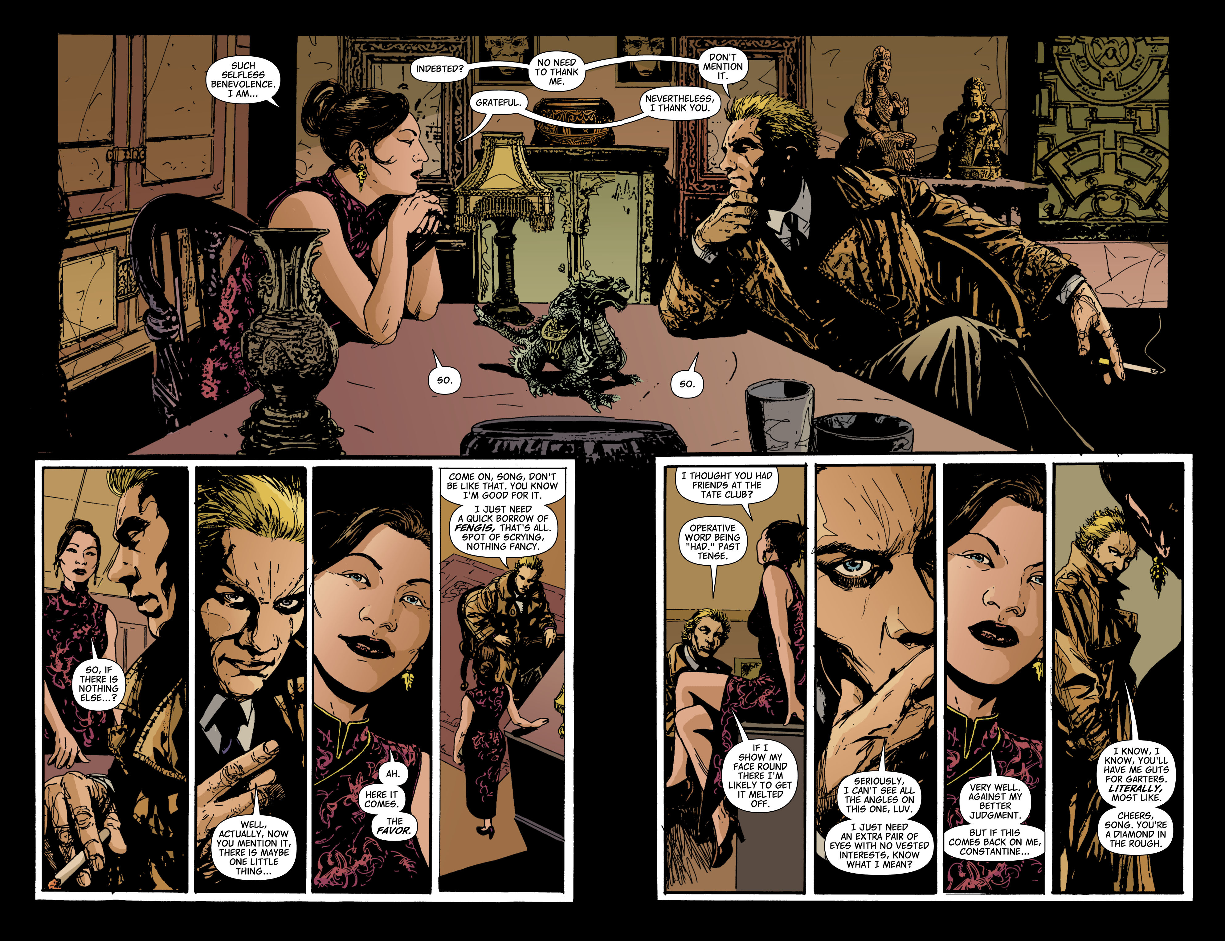Read online Hellblazer comic -  Issue #240 - 9