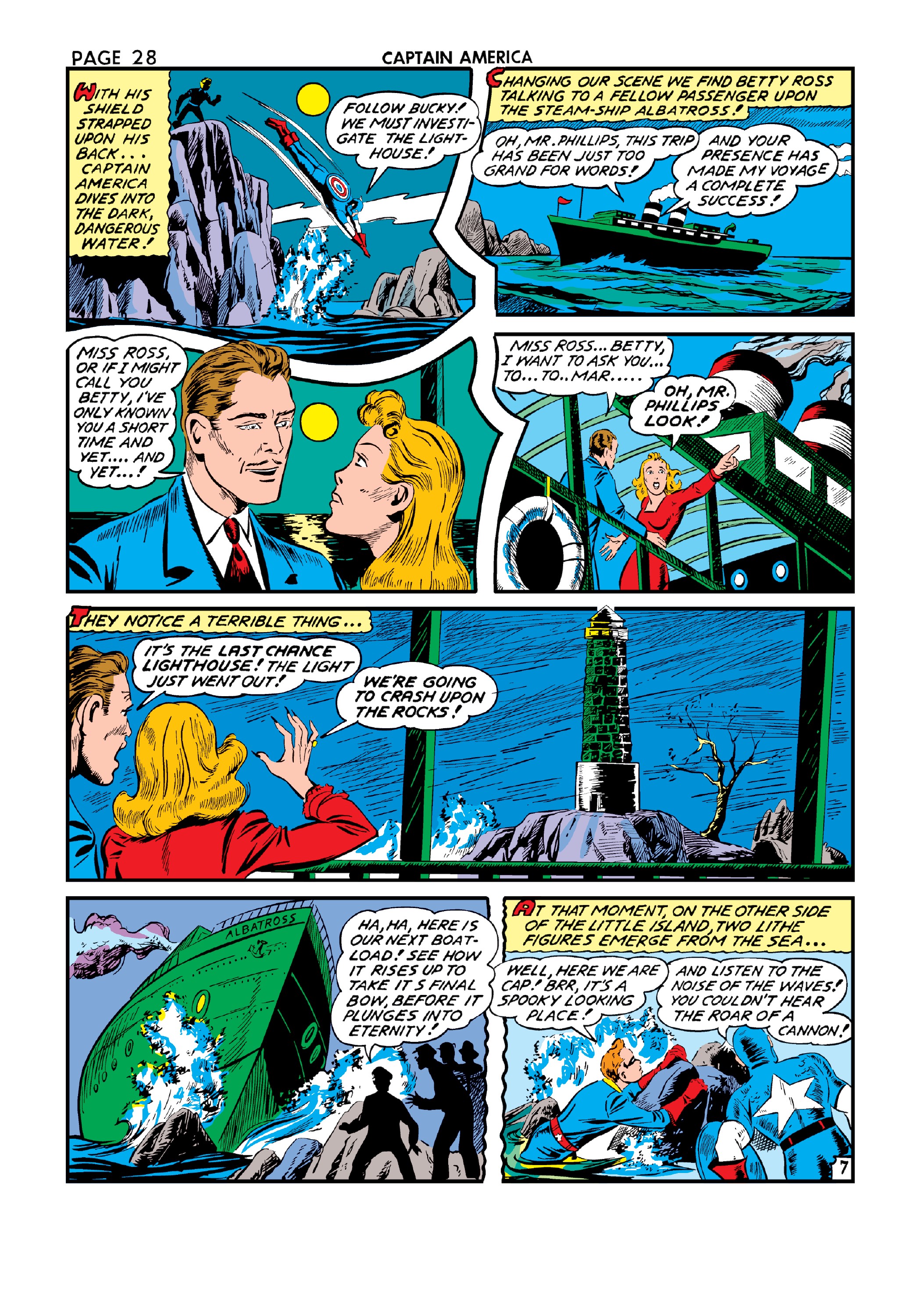 Read online Marvel Masterworks: Golden Age Captain America comic -  Issue # TPB 4 (Part 1) - 37