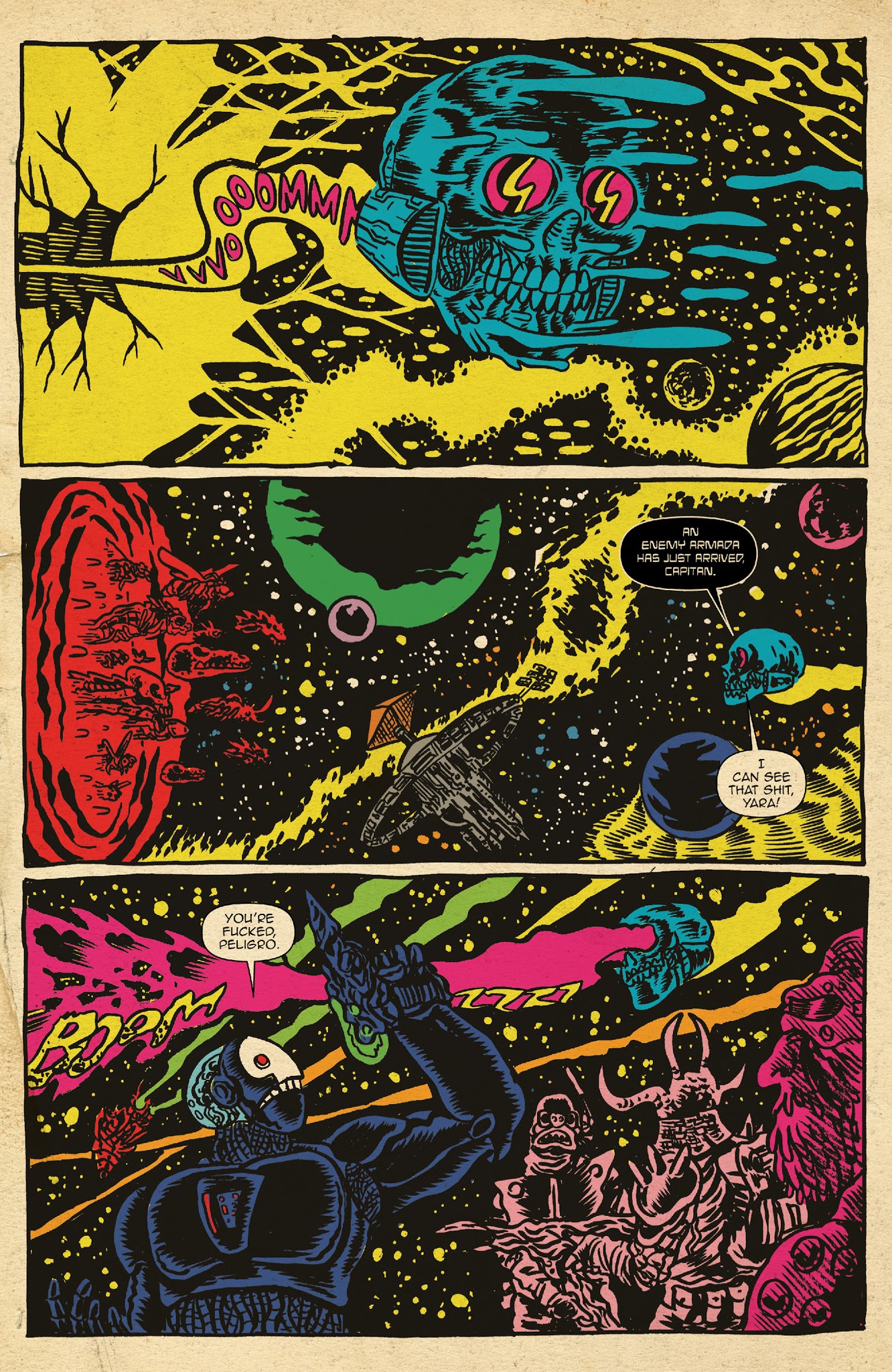 Read online Space Riders: Galaxy of Brutality comic -  Issue #3 - 18