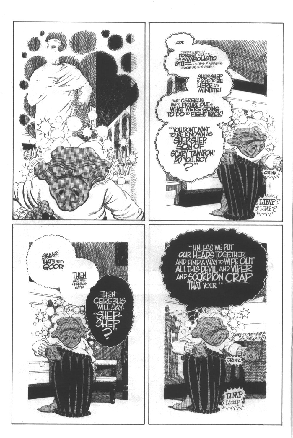 Read online Cerebus comic -  Issue #294 - 16