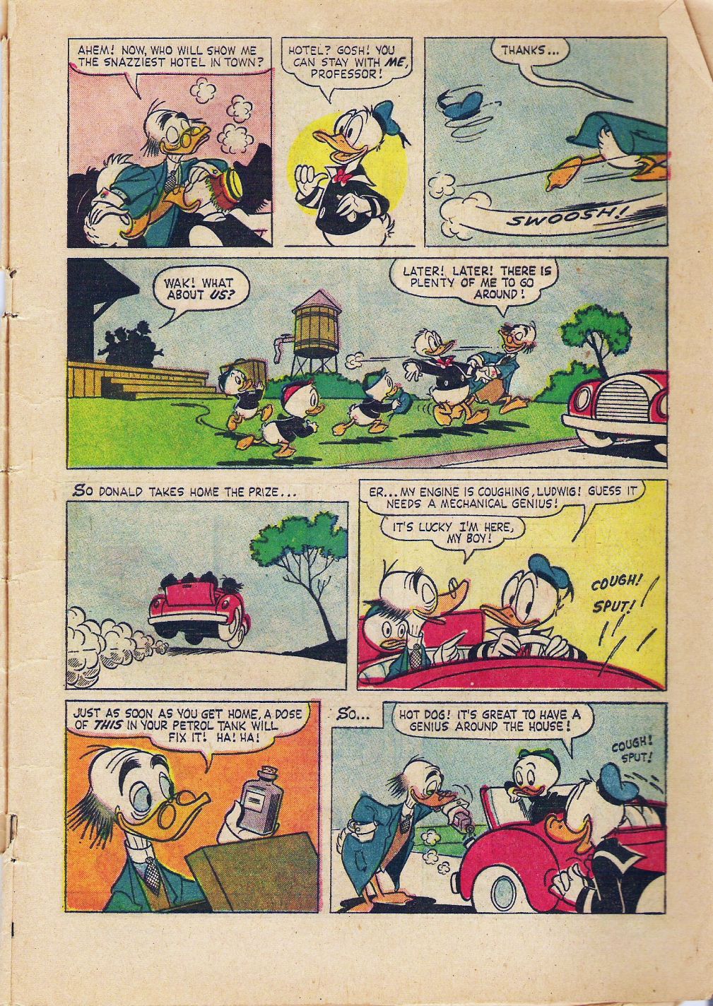 Read online Walt Disney's Ludwig Von Drake comic -  Issue #1 - 5