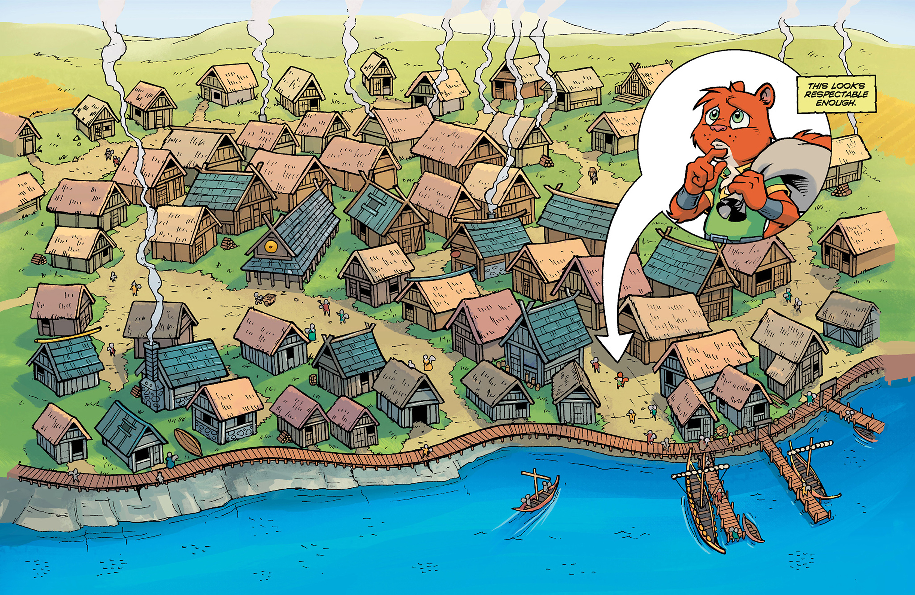 Read online Sons of Ashgard: Ill Met in Elmgard comic -  Issue # TPB (Part 1) - 16