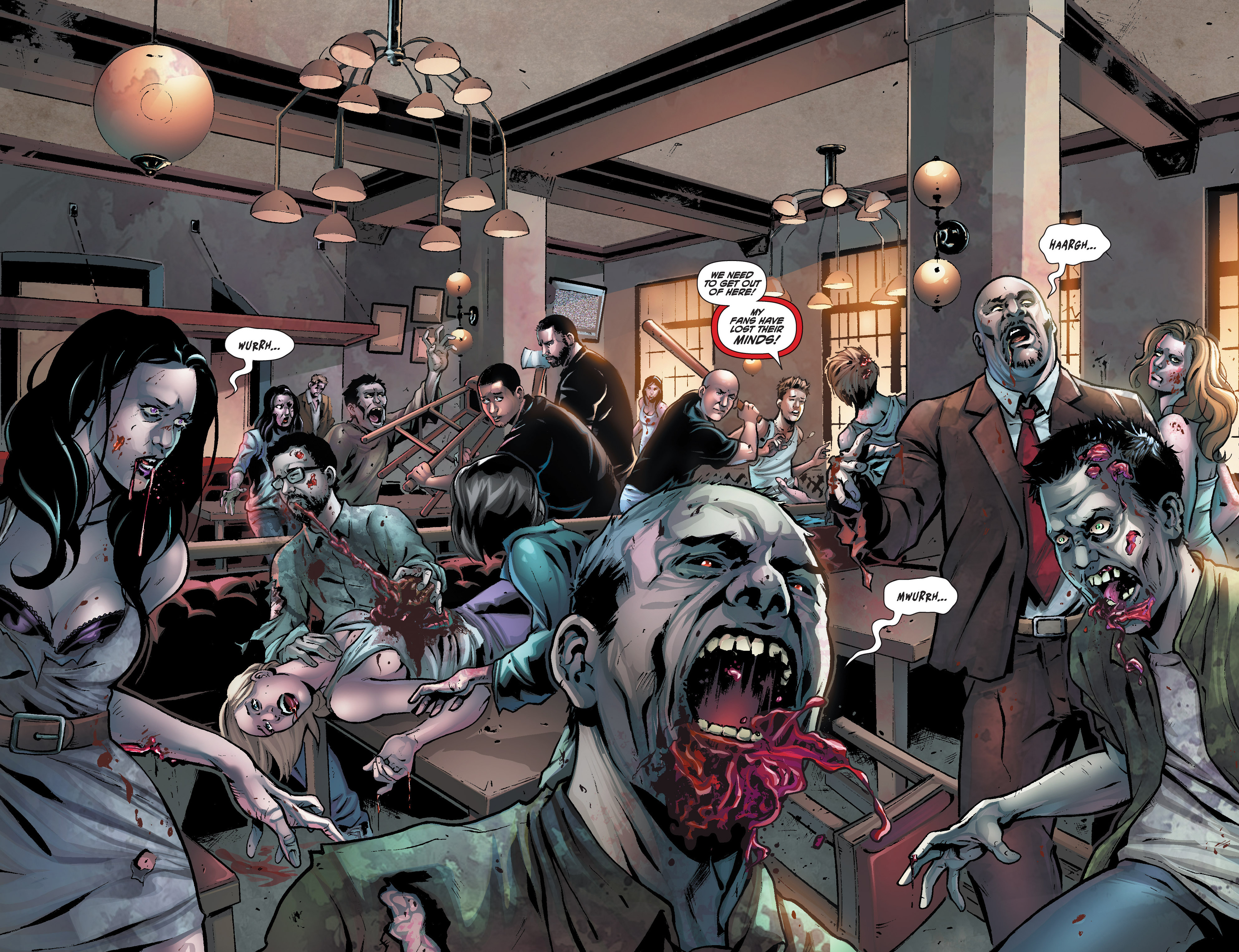 Read online Hollywood Zombie Apocalypse comic -  Issue #1 - 23