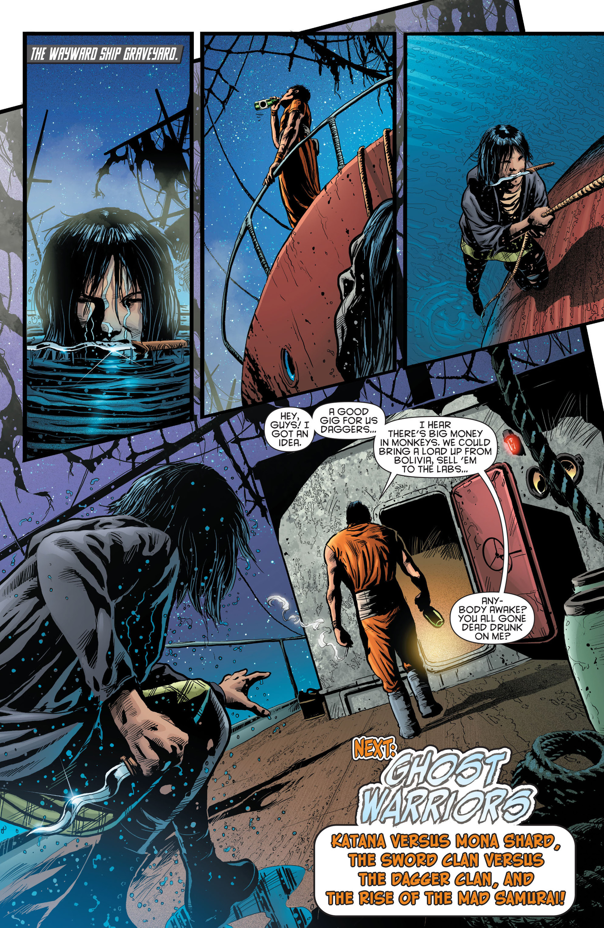 Read online Katana comic -  Issue #8 - 20