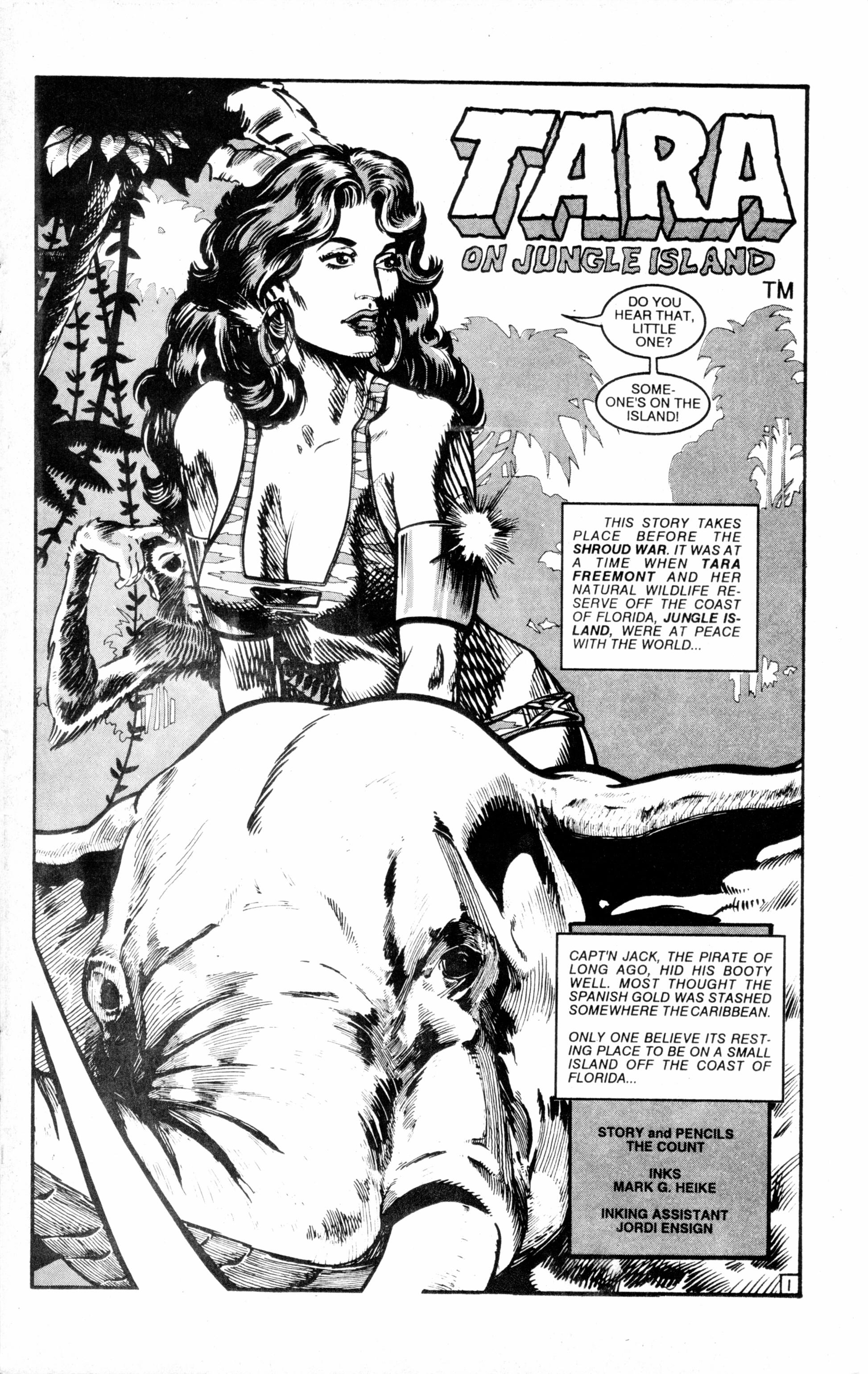 Read online Jungle Girls (1988) comic -  Issue #3 - 3