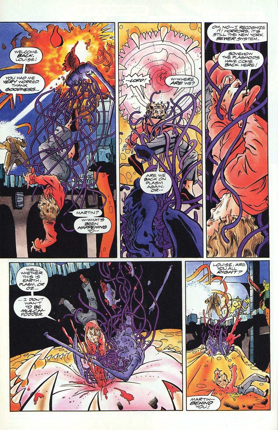 Read online Warriors of Plasm comic -  Issue #7 - 7