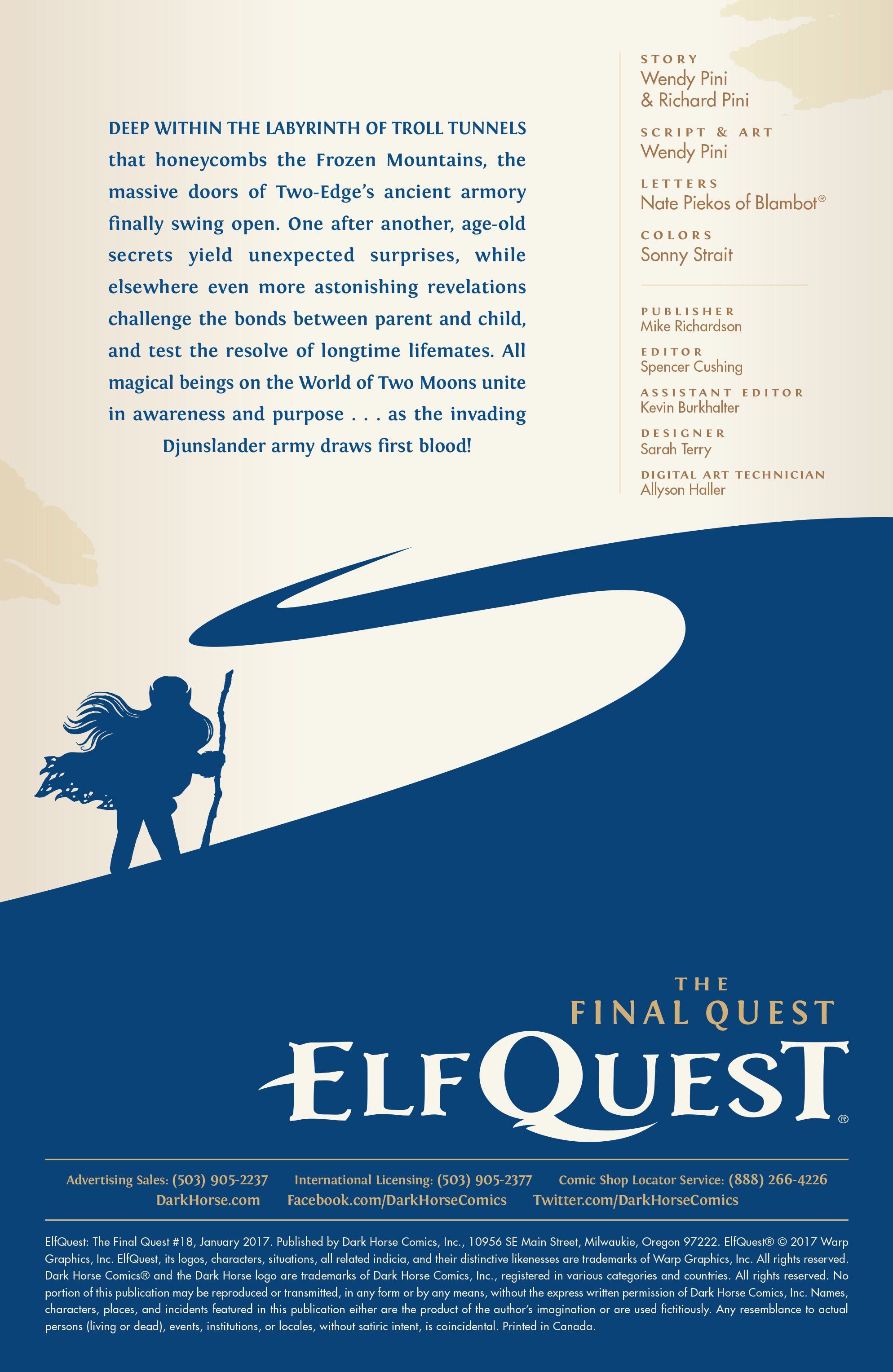 Read online ElfQuest: The Final Quest comic -  Issue #18 - 2