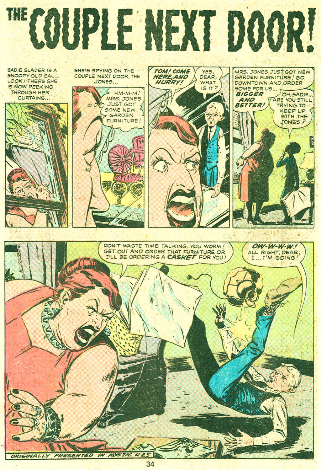 Read online Mystic (1951) comic -  Issue #25 - 11