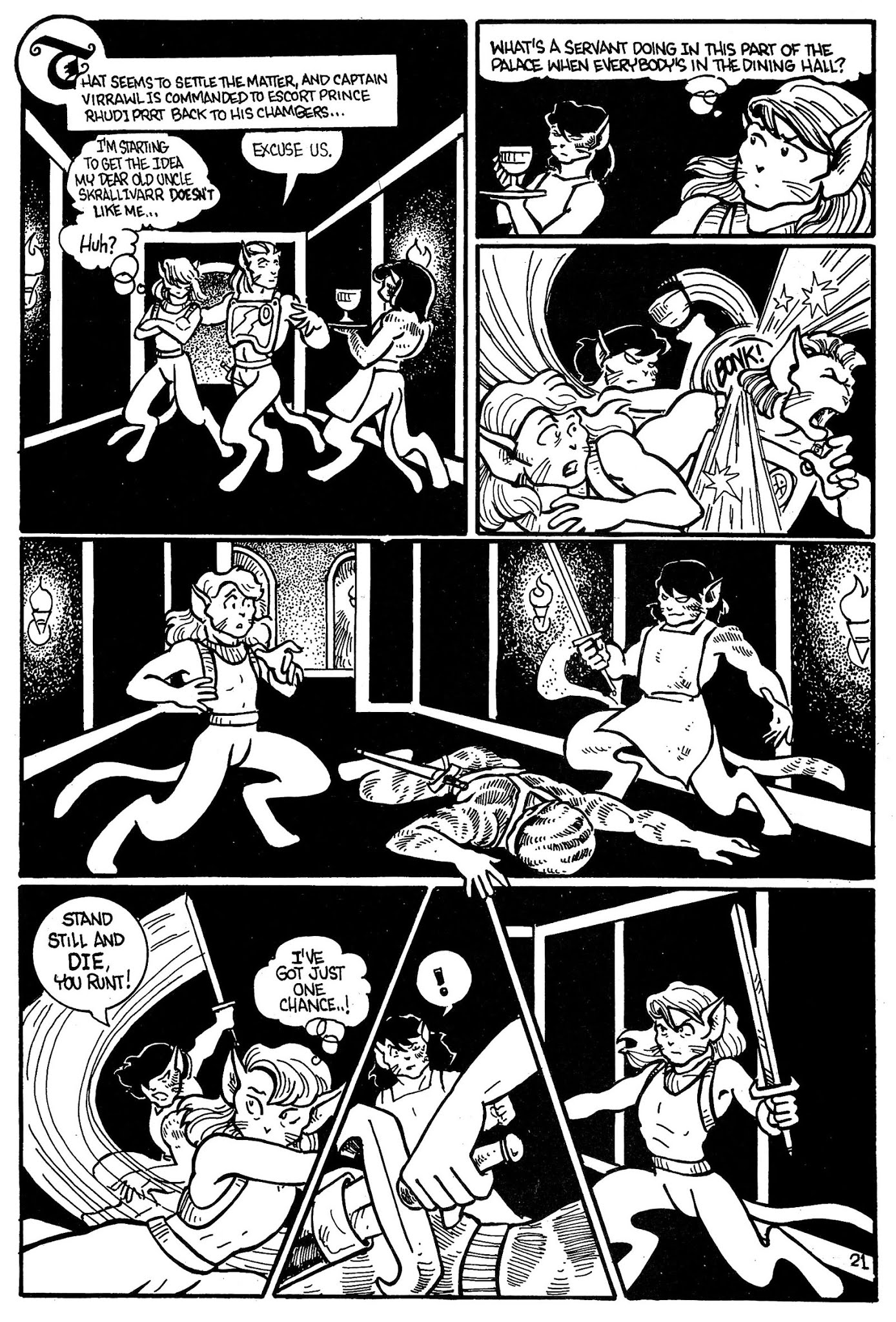 Read online Rhudiprrt, Prince of Fur comic -  Issue #1 - 23