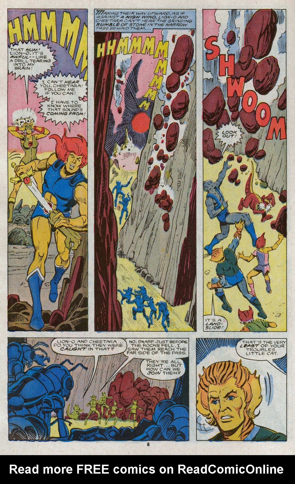 Read online ThunderCats (1985) comic -  Issue #7 - 12