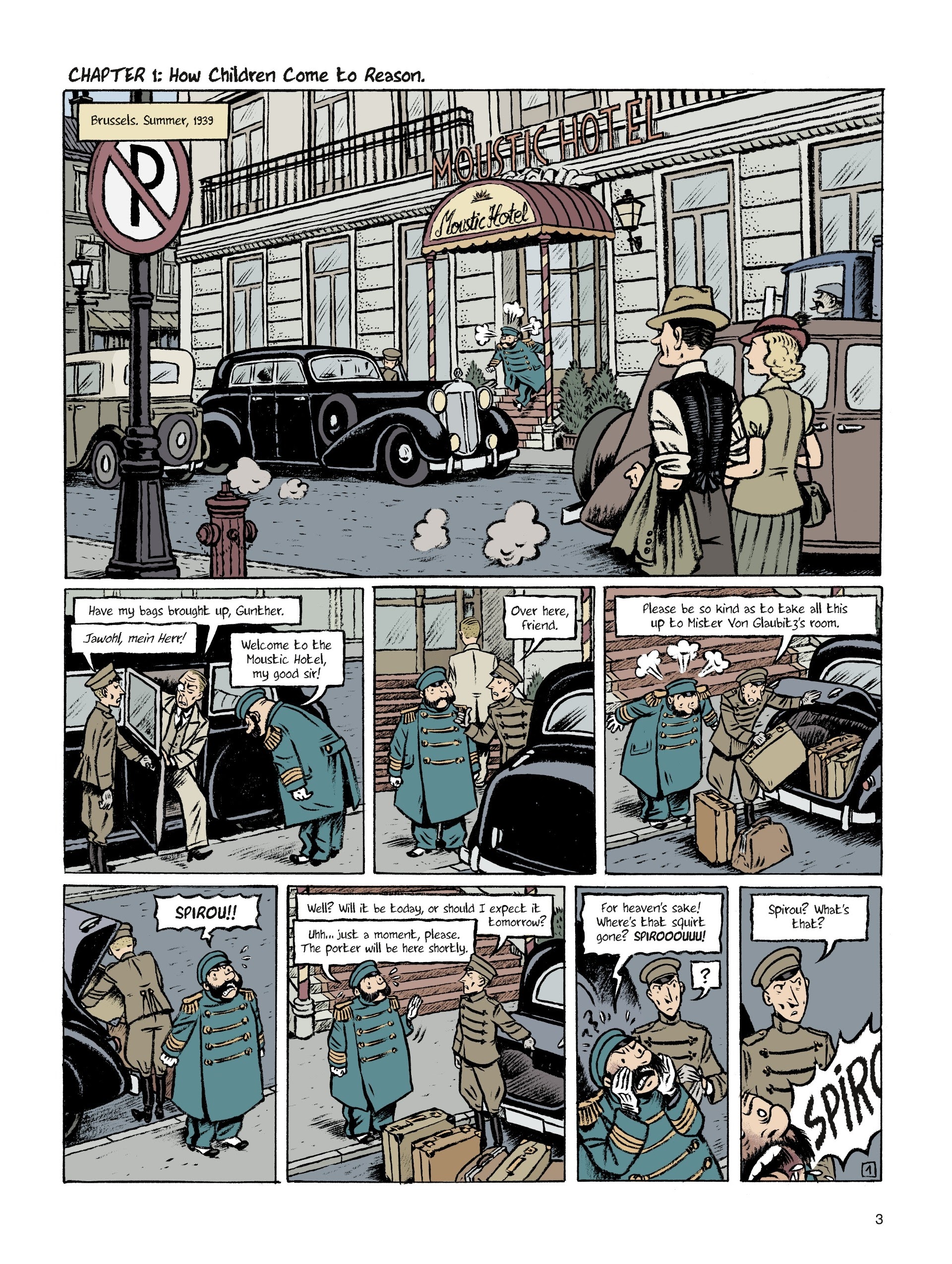 Read online Spirou: The Diary of a Naive Young Man comic -  Issue # TPB - 3