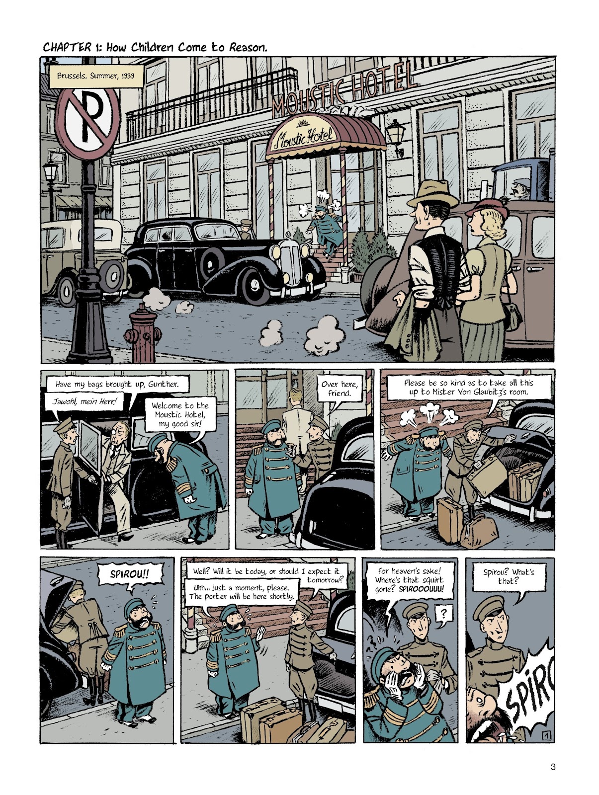 Spirou: The Diary of a Naive Young Man issue TPB - Page 3