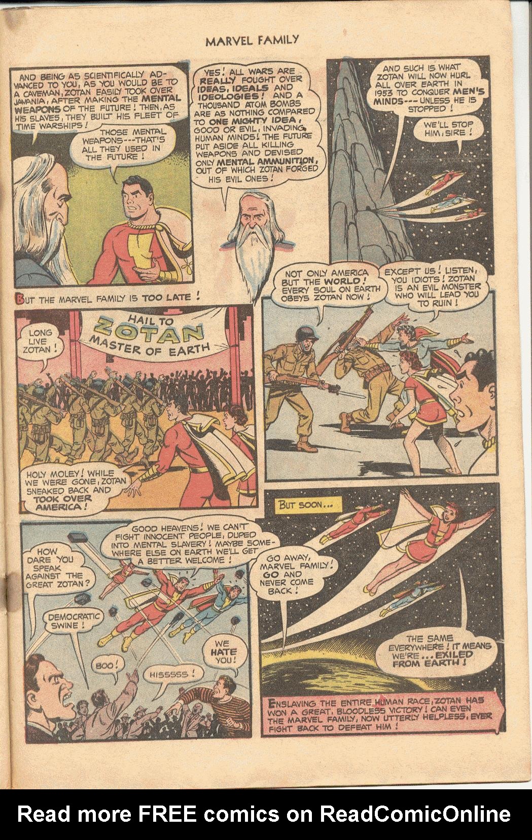 Read online The Marvel Family comic -  Issue #88 - 23