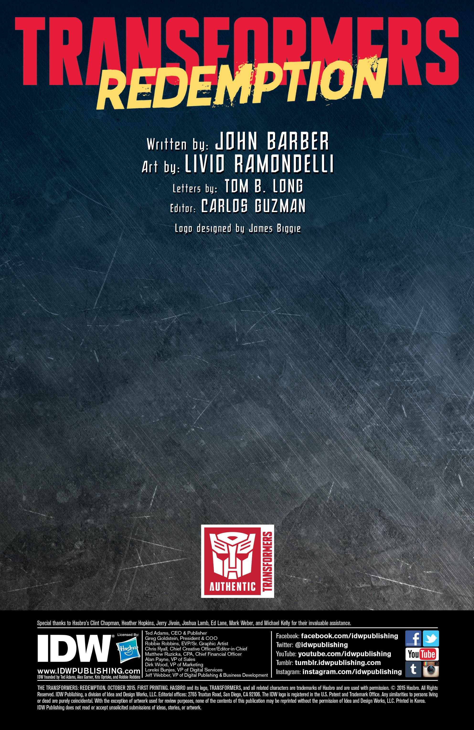 Read online The Transformers: Redemption comic -  Issue # Full - 3