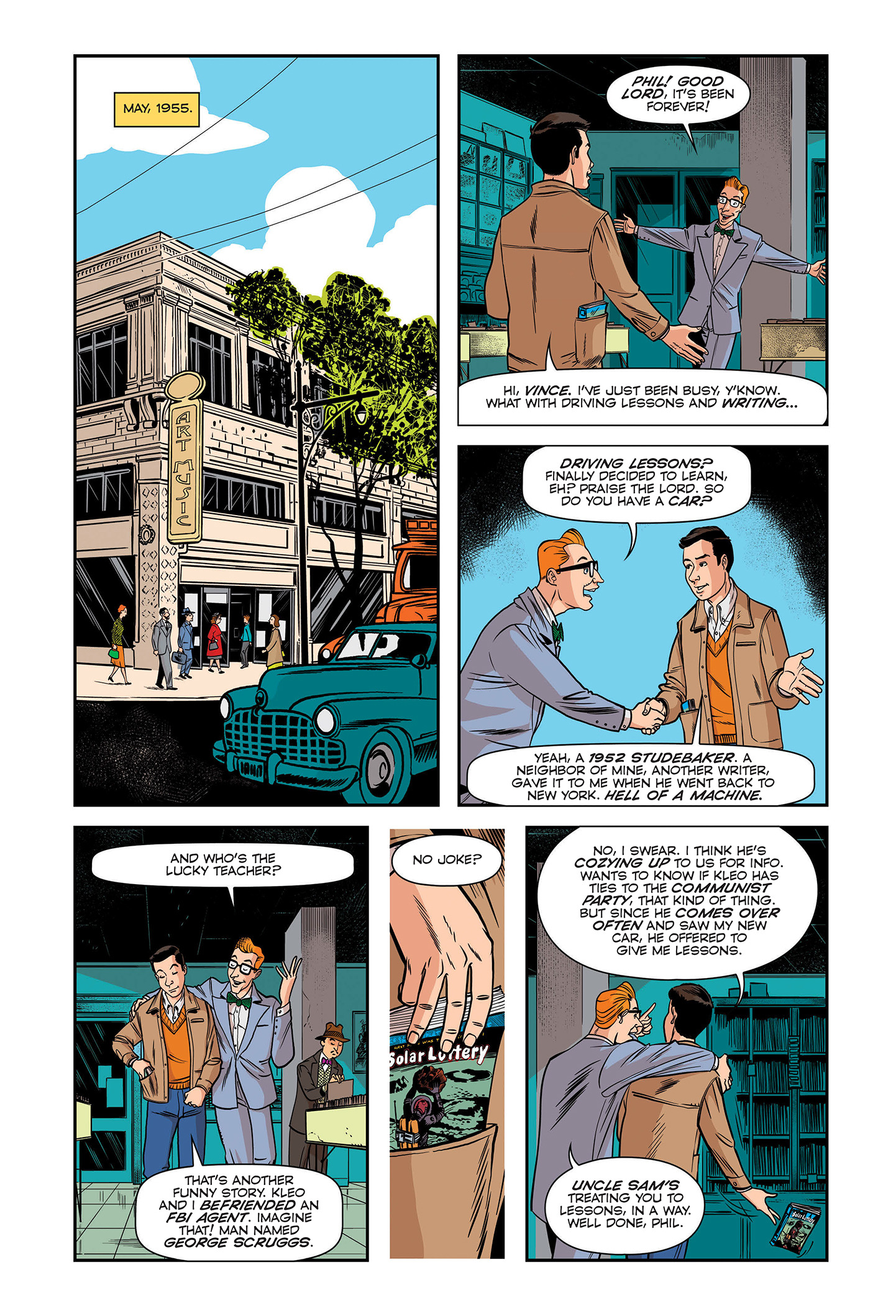 Read online Philip K. Dick: A Comics Biography comic -  Issue # TPB - 43