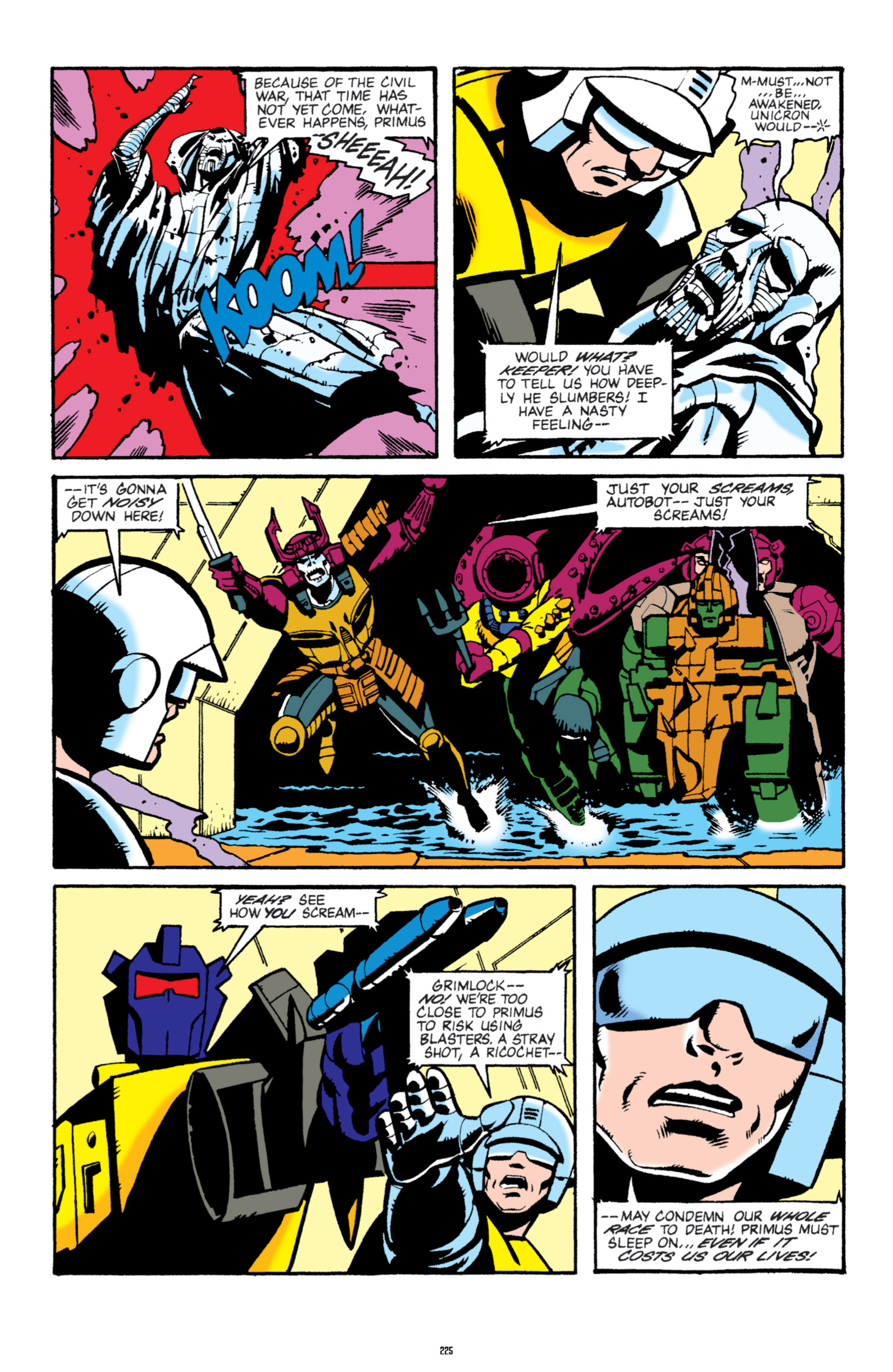 Read online The Transformers Classics comic -  Issue # TPB 5 - 226