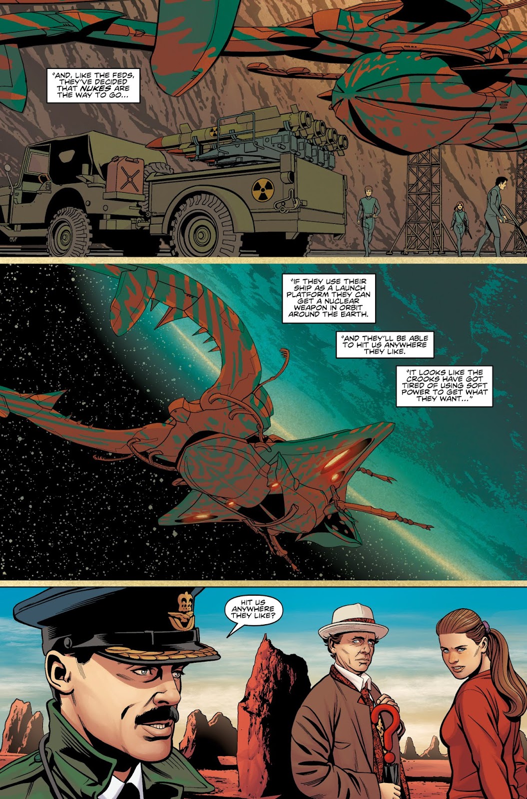 Doctor Who: The Seventh Doctor: Operation Volcano issue 3 - Page 14