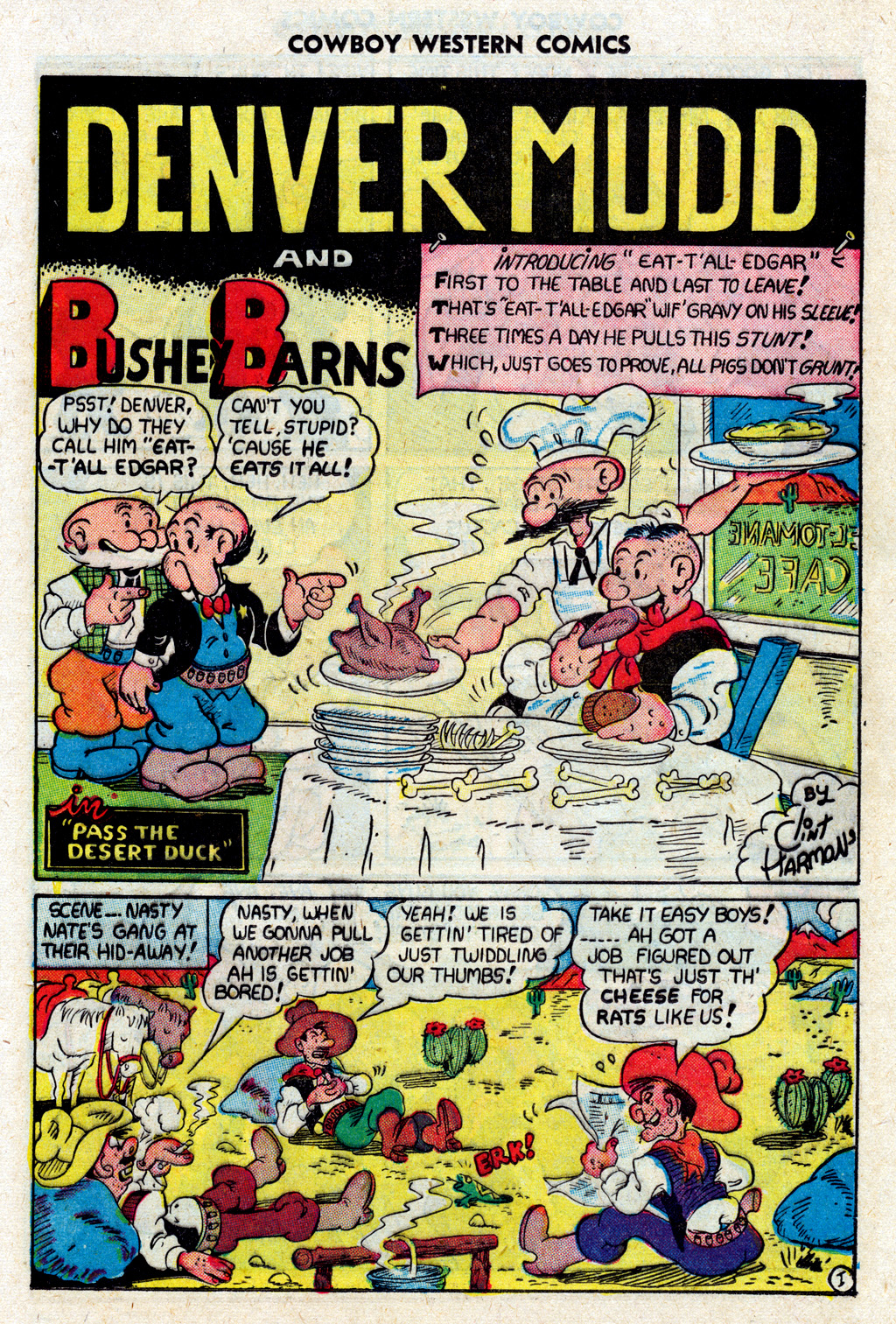 Read online Cowboy Western Comics (1948) comic -  Issue #26 - 21