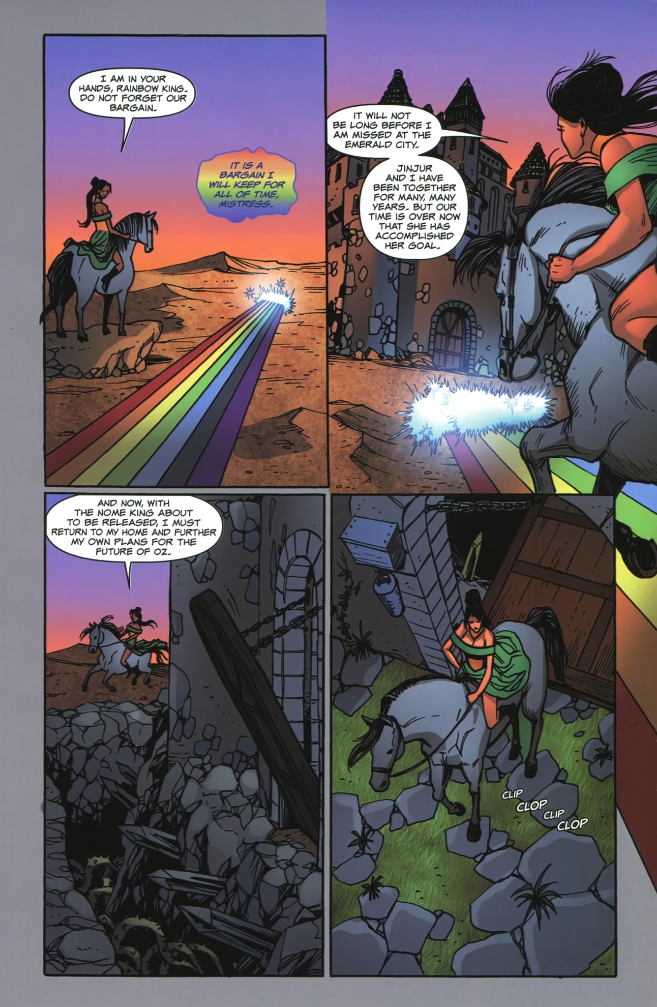 Read online Legend of Oz: The Wicked West comic -  Issue #18 - 21