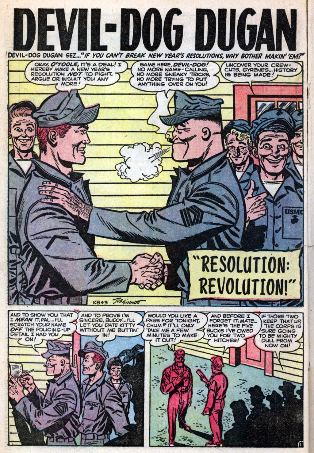 Read online Tales Of The Marines comic -  Issue #4 - 16