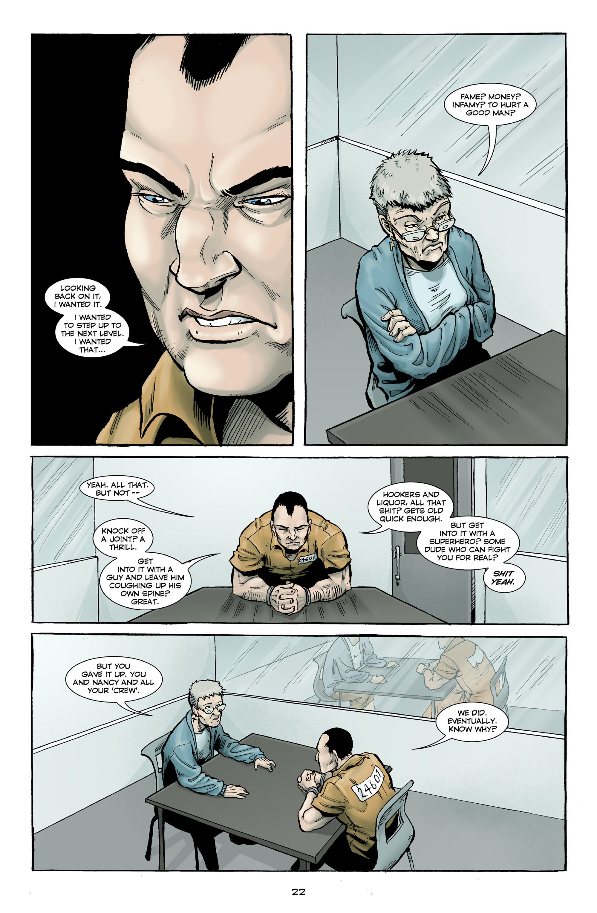 Read online Unmasked comic -  Issue #1 - 23