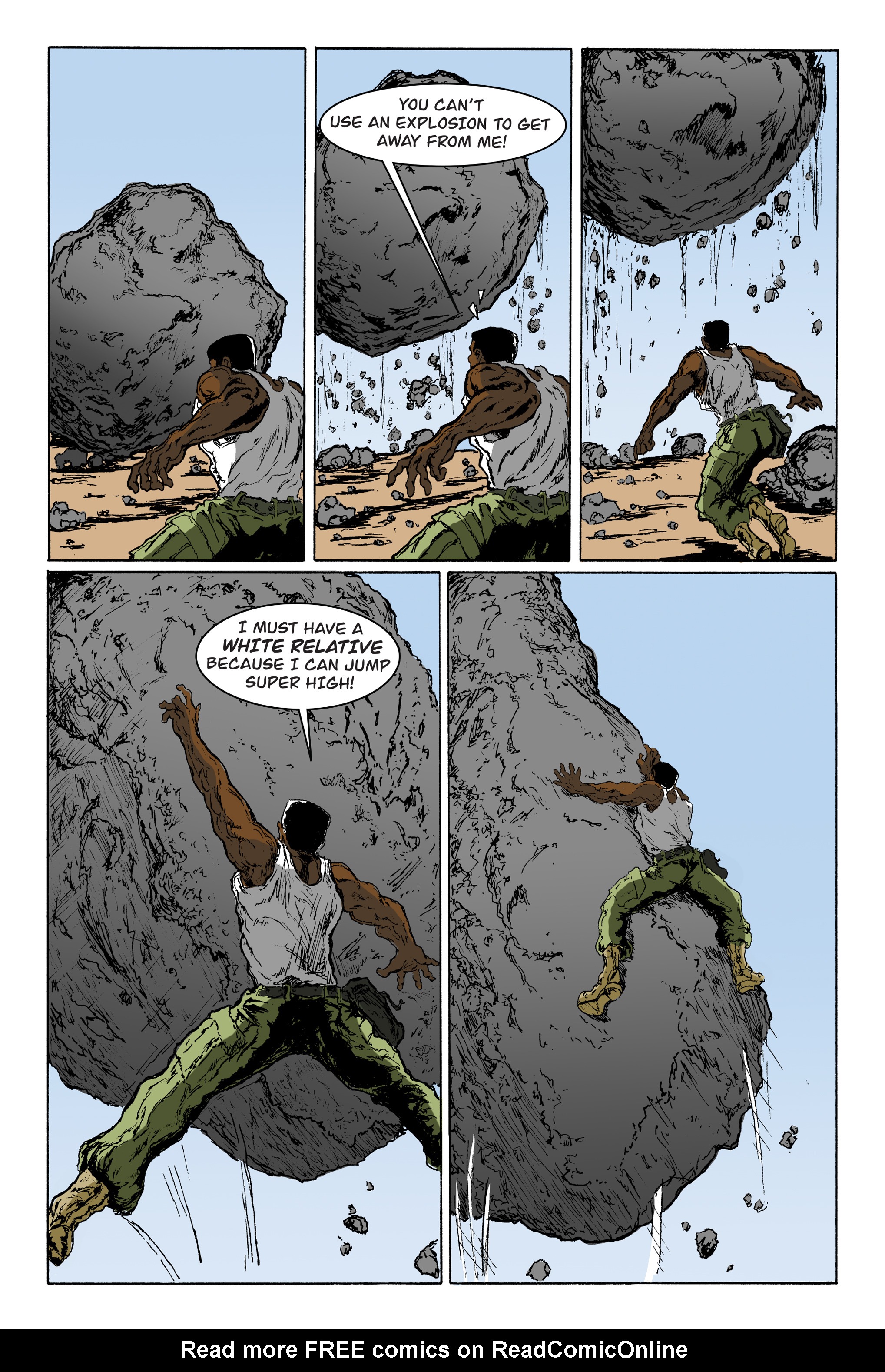 Read online Man vs. Rock comic -  Issue #3 - 31