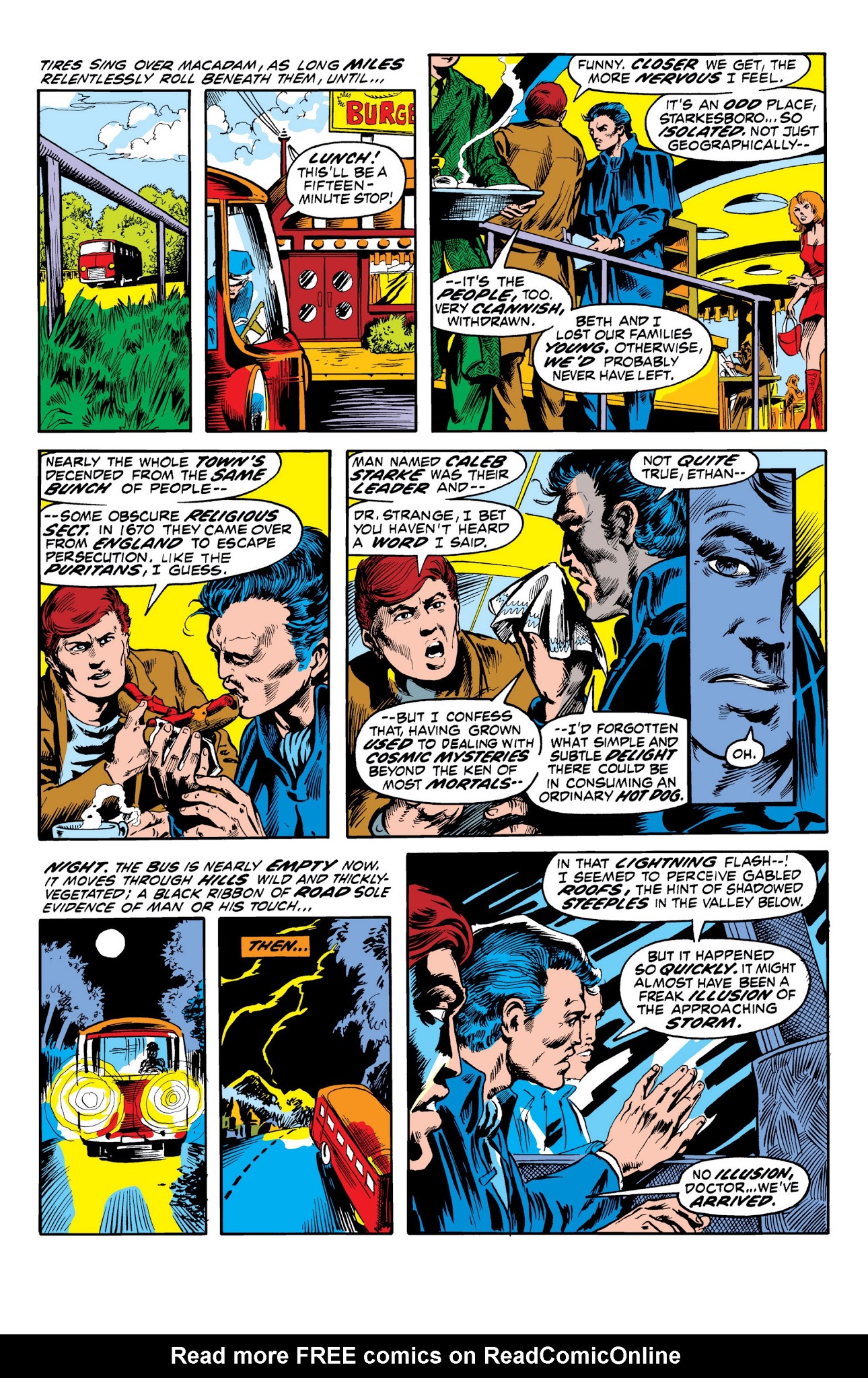 Read online Doctor Strange: A Separate Reality comic -  Issue # TPB - 186