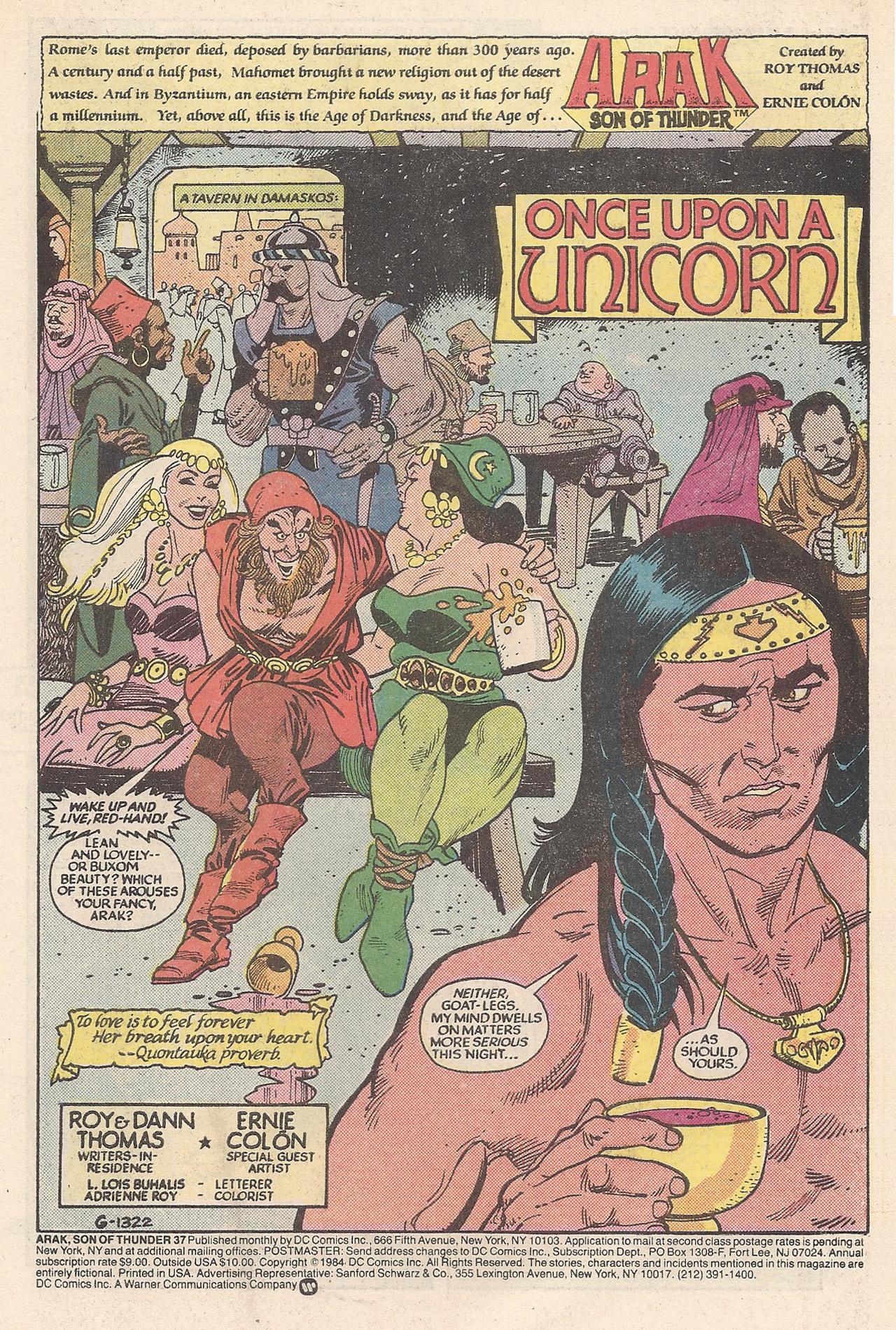 Read online Arak Son of Thunder comic -  Issue #37 - 3