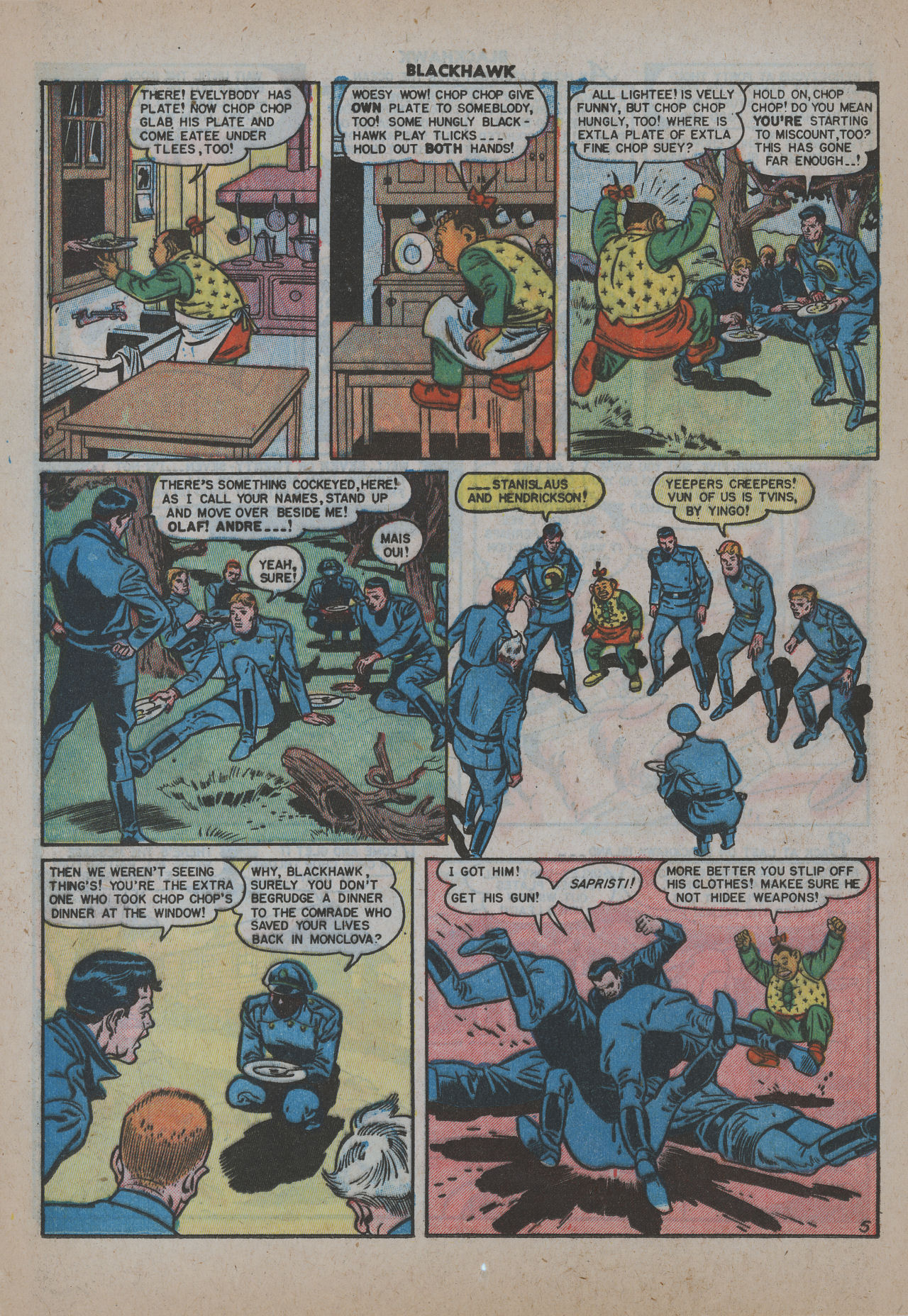 Read online Blackhawk (1957) comic -  Issue #40 - 21